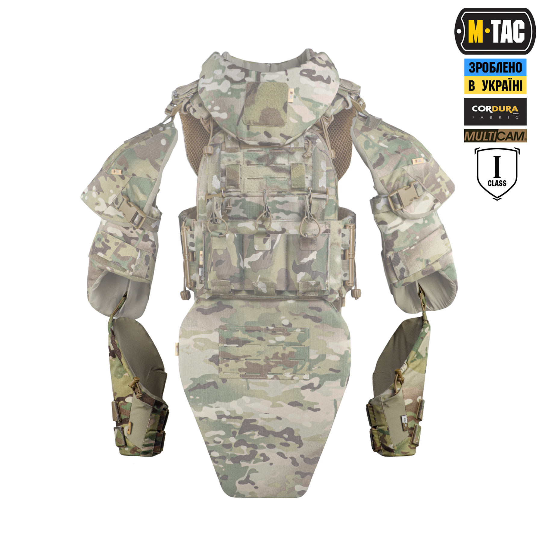 M-Tac наручи баллистическая защита 1 класс защиты (FMS) Elite Multicam — 9