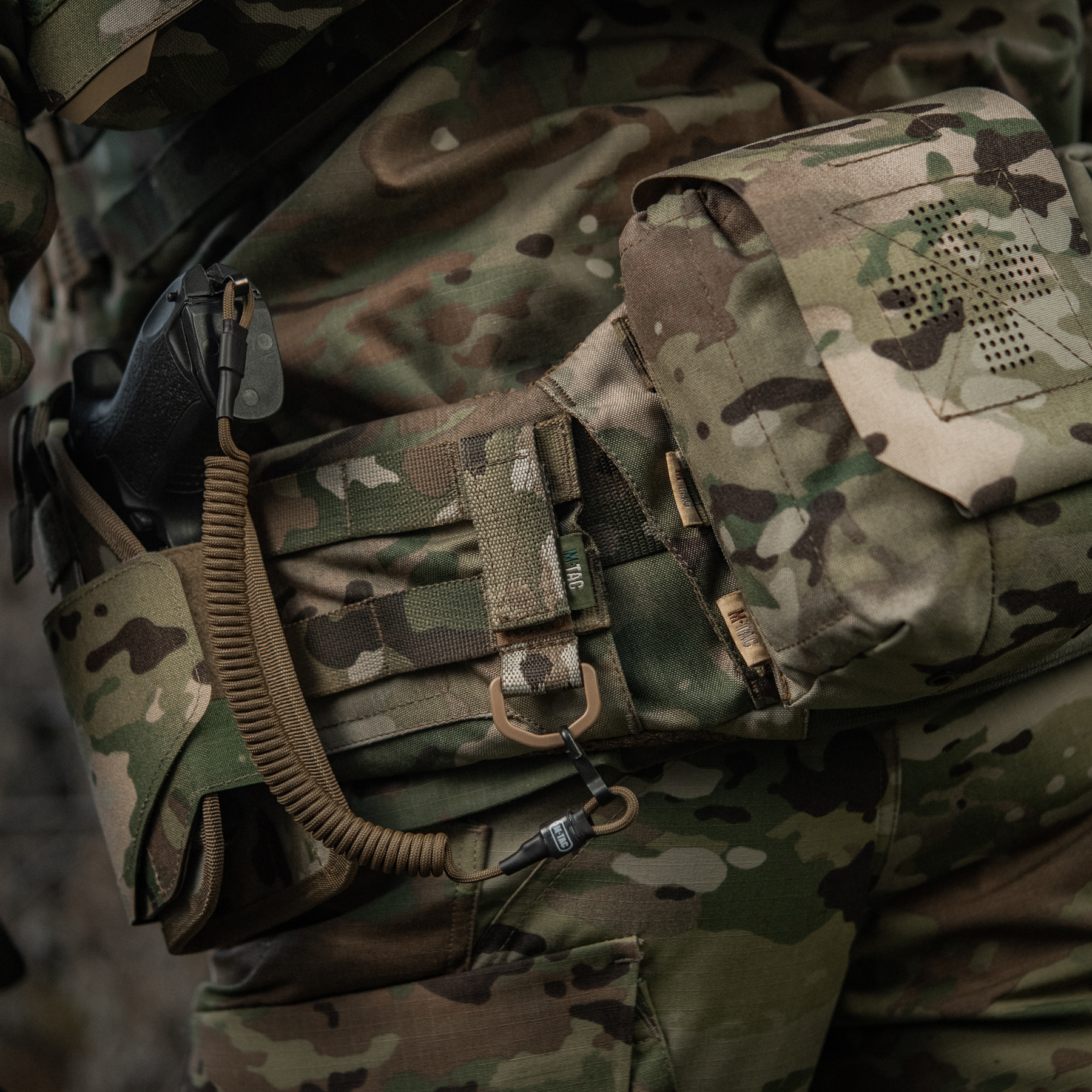 M-Tac крепление с D-кольцом Multicam — 5