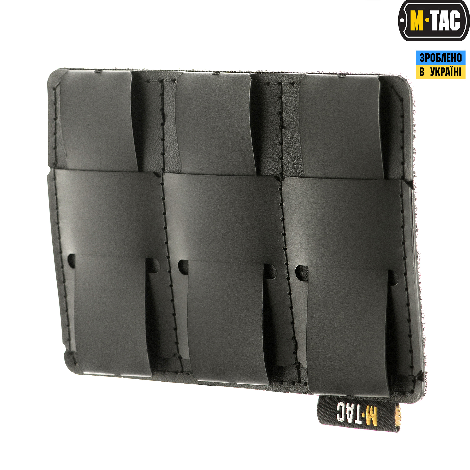 M-Tac панель для нашивок на MOLLE 120x85 Black — 4