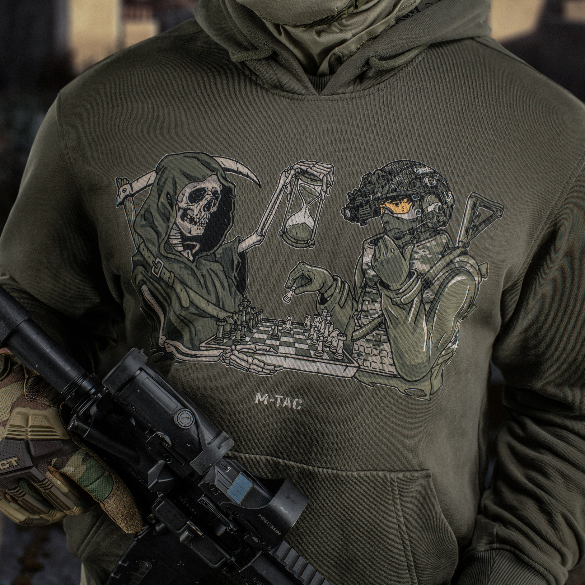 M-Tac кофта Hoodie Time Oversize Hard Ranger Green — 18