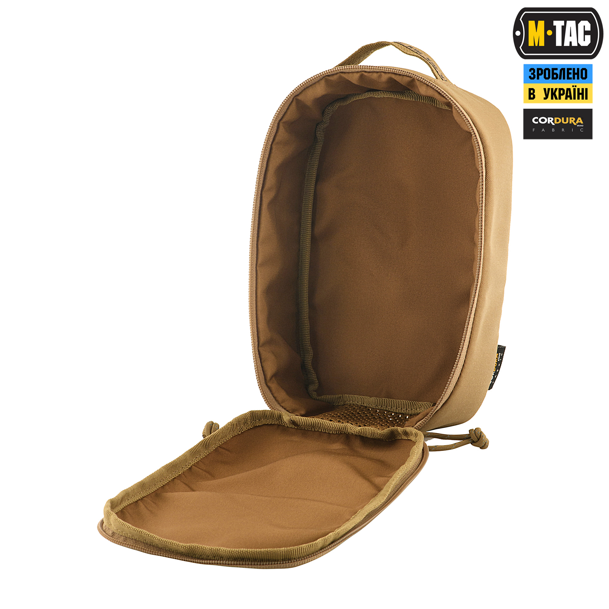 M-Tac органайзер утилитарный Elite Small (22х14 см) Coyote — 6