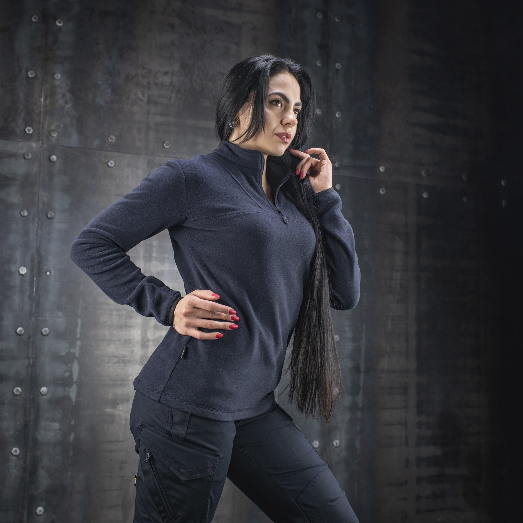 M-Tac кофта Delta Polartec Lady Dark Navy Blue — 15