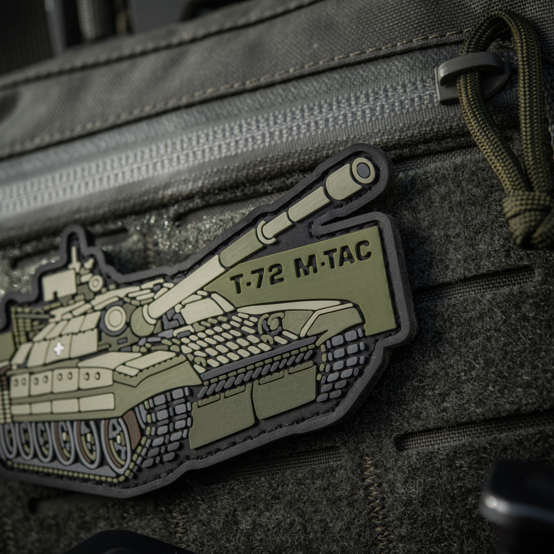 M-Tac нашивка T-72 (PVC) — 5