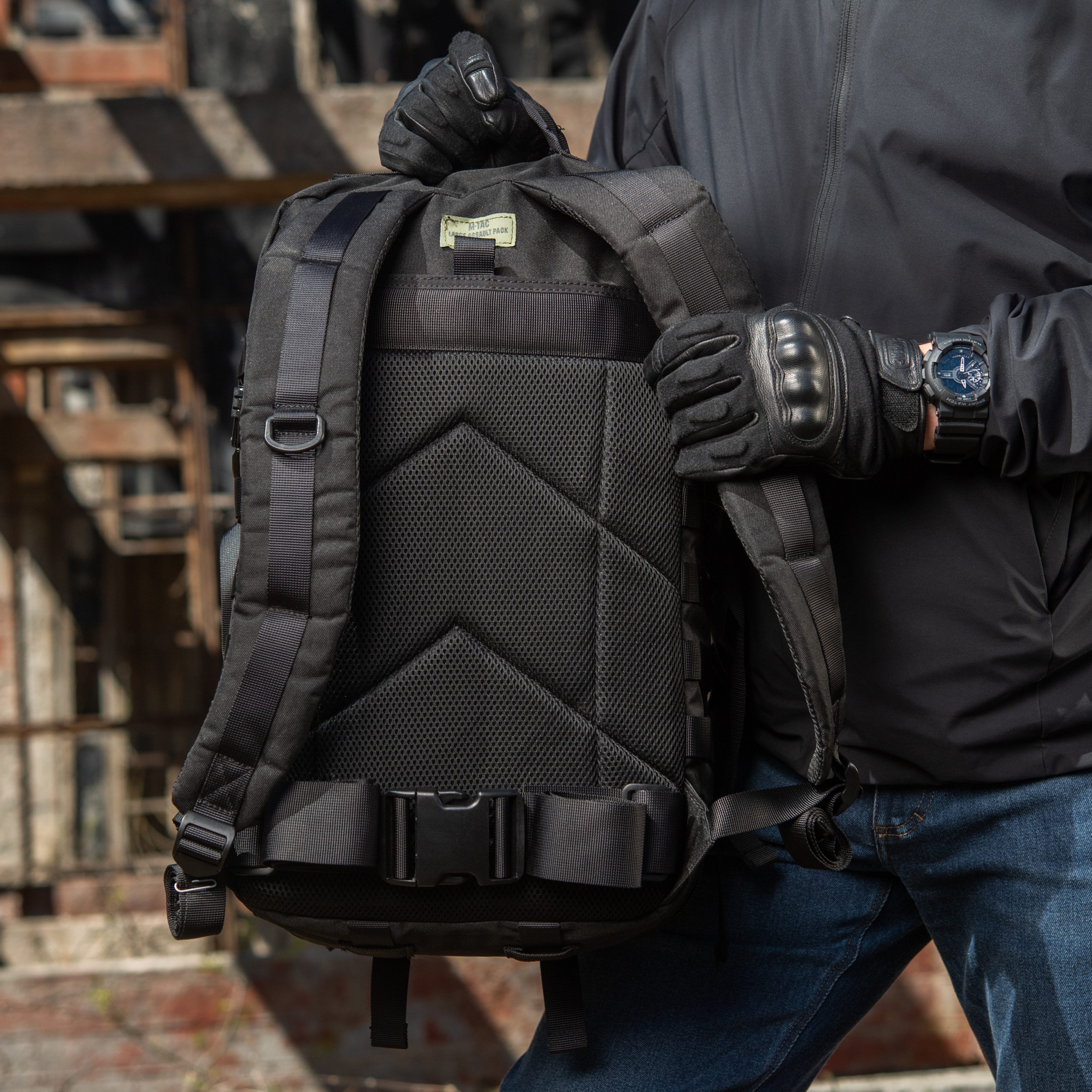 M-Tac рюкзак Assault Pack Black — 15