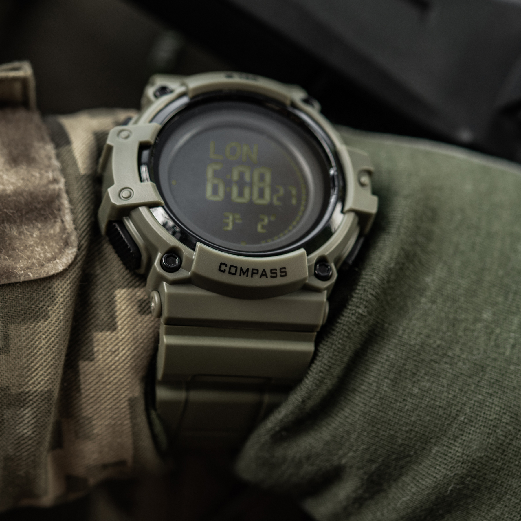M-Tac часы тактические с компасом 2233 Army Green — 13