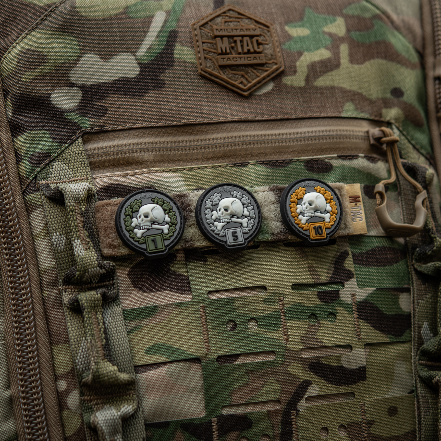 M-Tac панель для нашивок на MOLLE 120x26 Multicam — 13