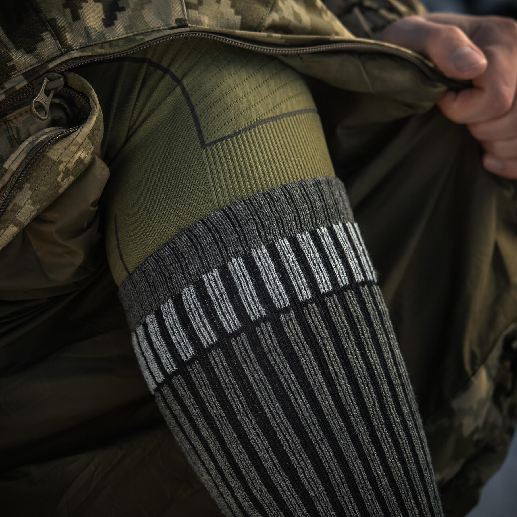 M-Tac носки Polar Merino 40% Long Black — 22