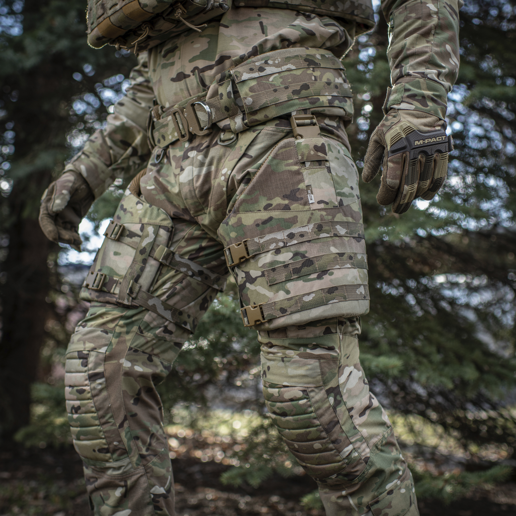 M-Tac защита бедер с баллистическим пакетом 1 класс (FMS) Multicam — 23