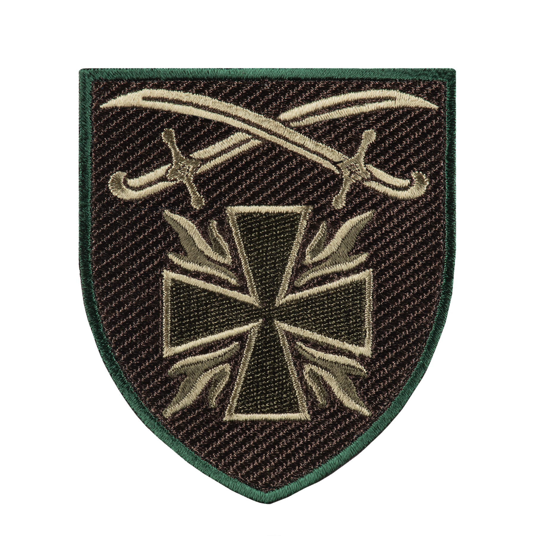 Шеврон 115 ОМБр олива тип 2 — 2