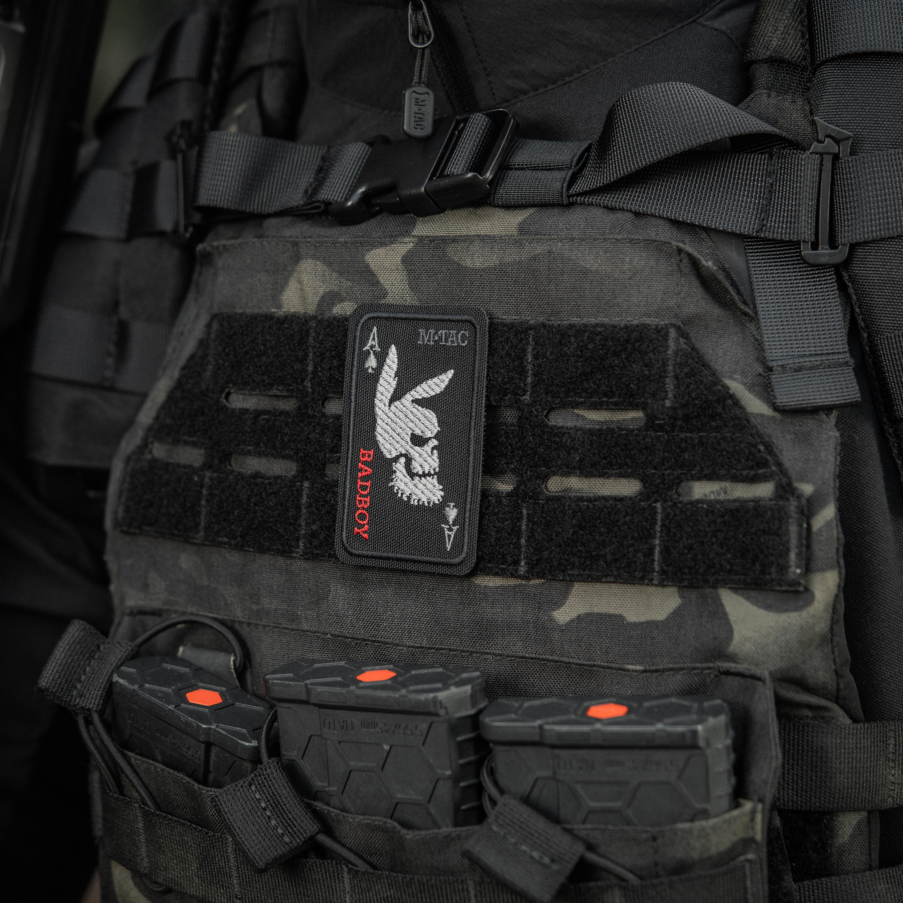 M-Tac нашивка Bad Boy (вишивка) Black — 10