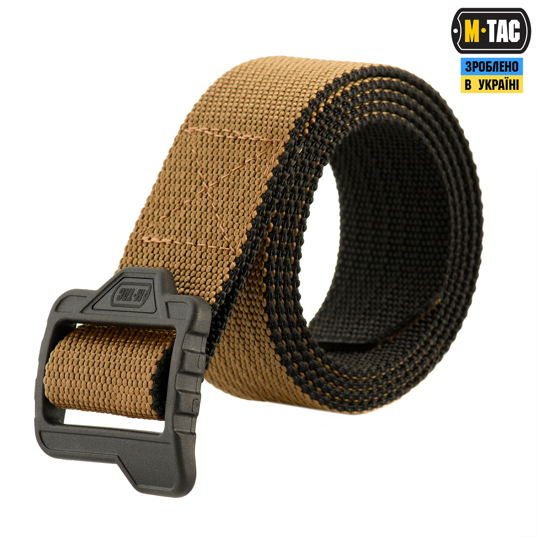 M-Tac ремень Double Sided Lite Belt Coyote/Black — 2