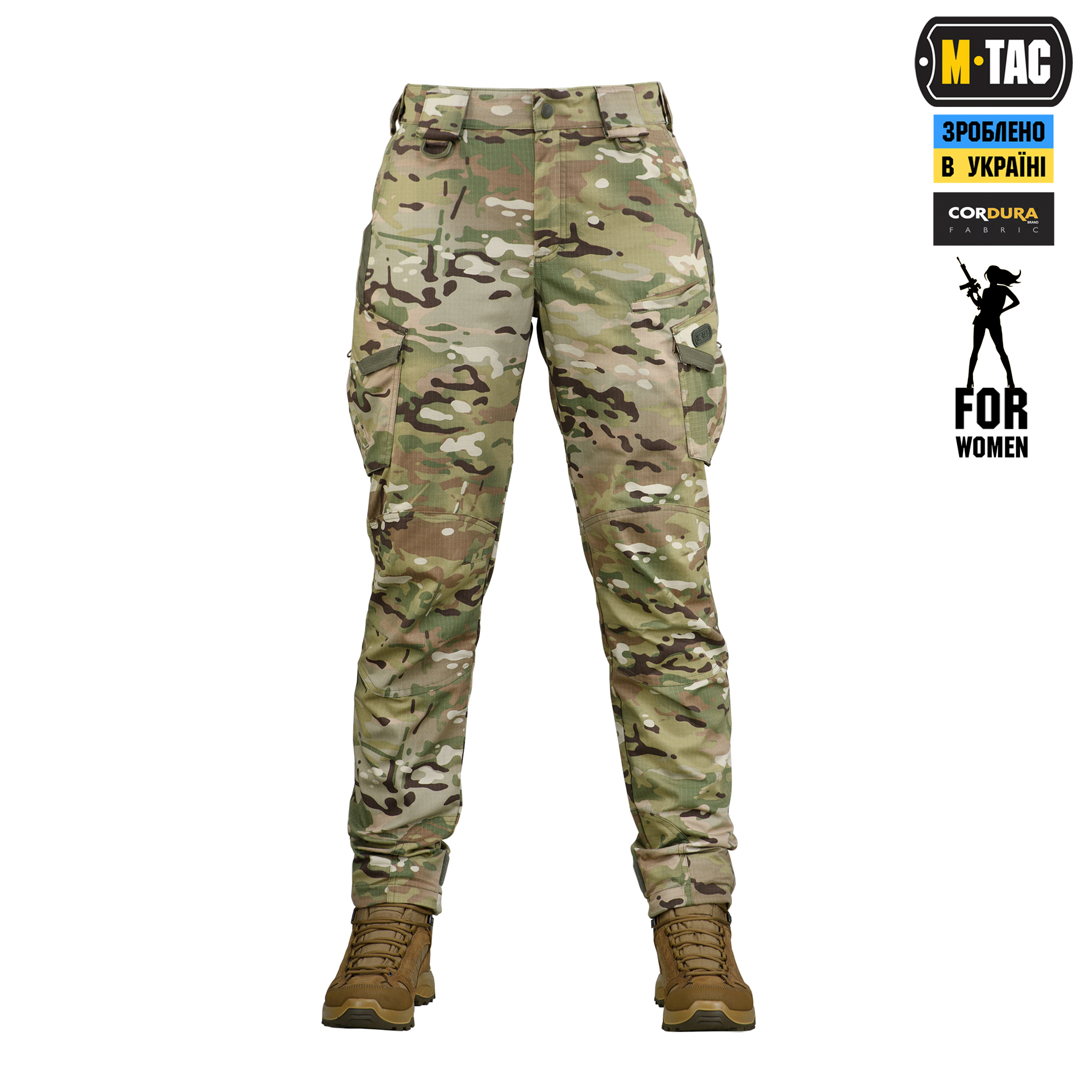 M-Tac брюки Aggressor Lady рип-стоп MC — 3