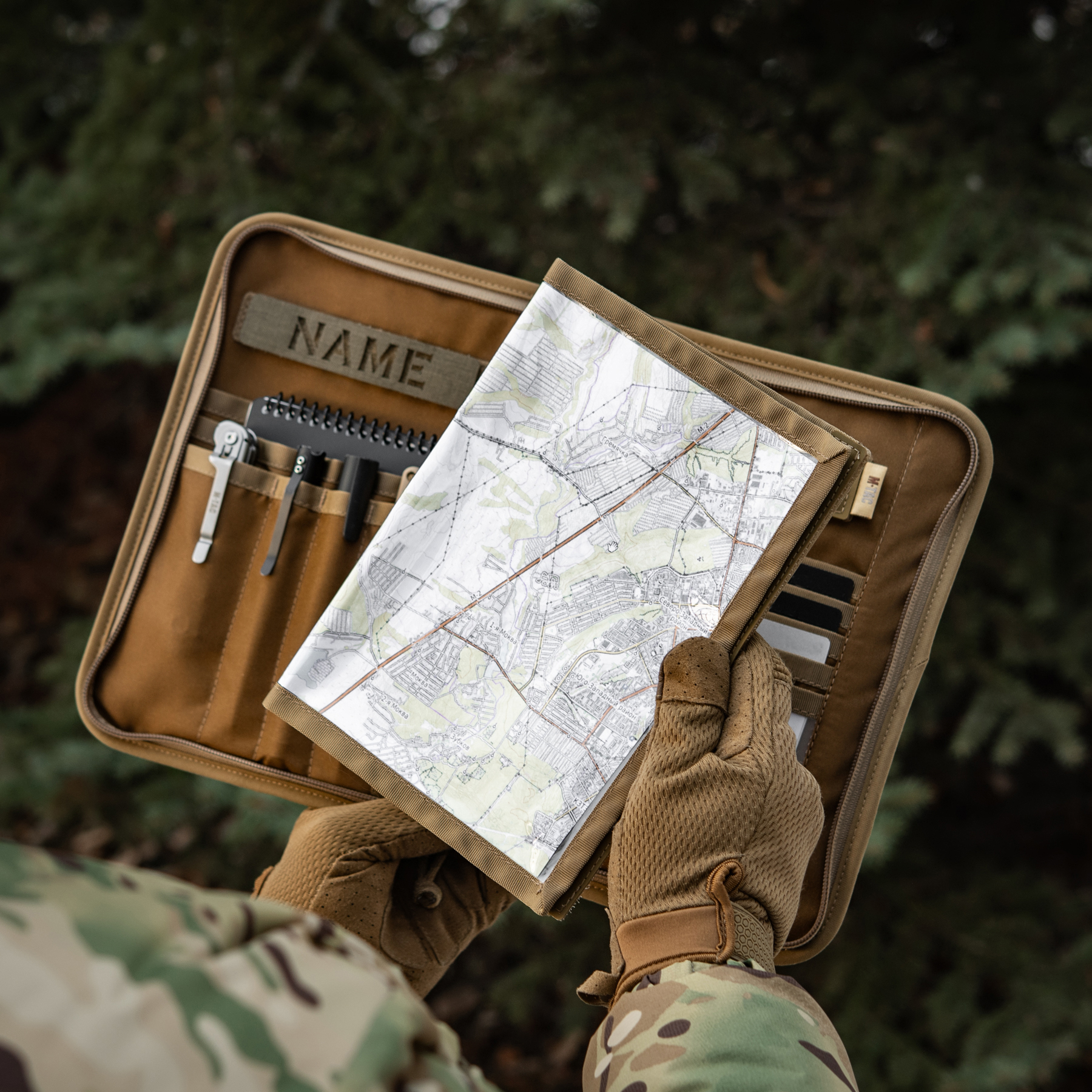 M-Tac планшет-органайзер А5 Elite Coyote — 40