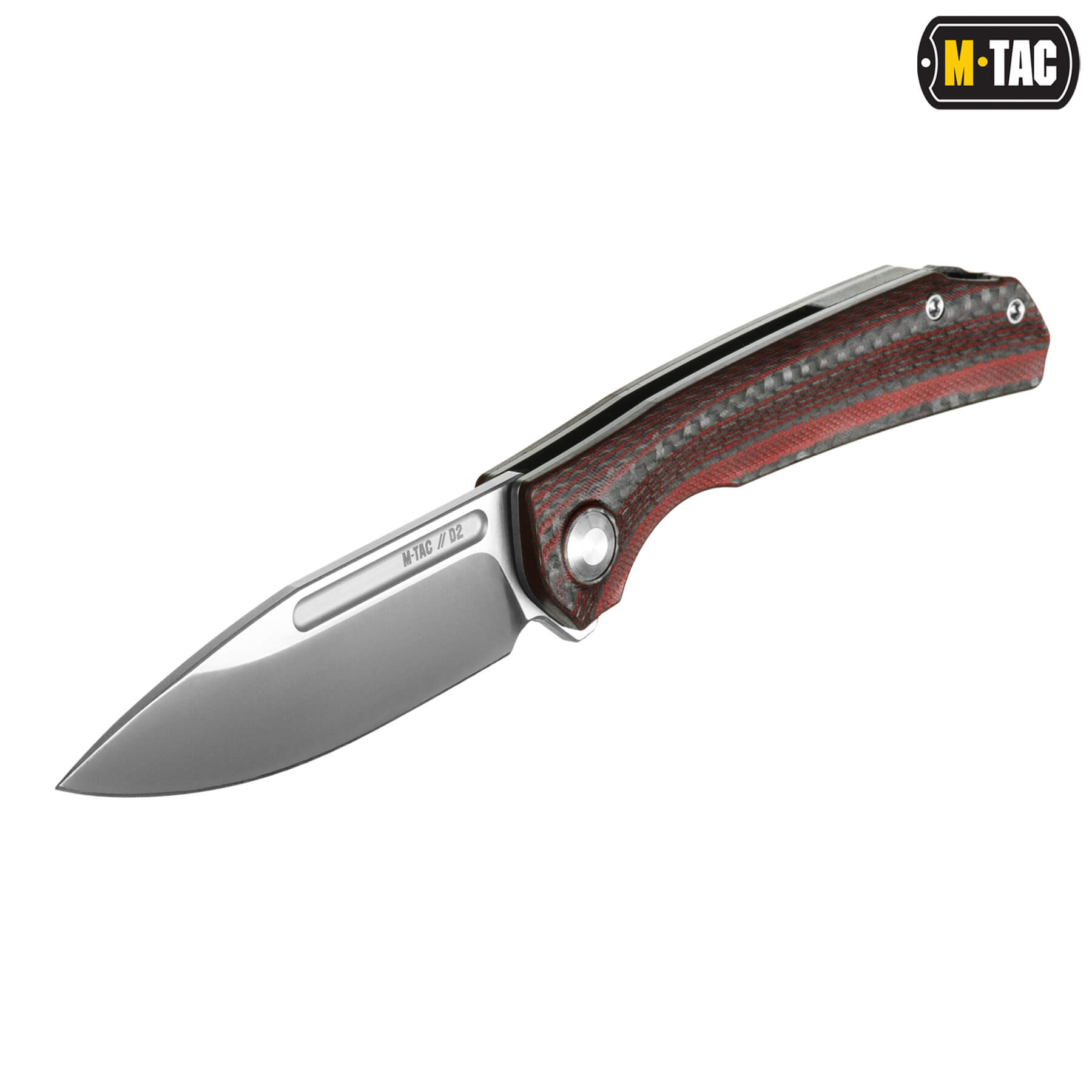 M-Tac нож складной Type 19 Carbon/Red — 5