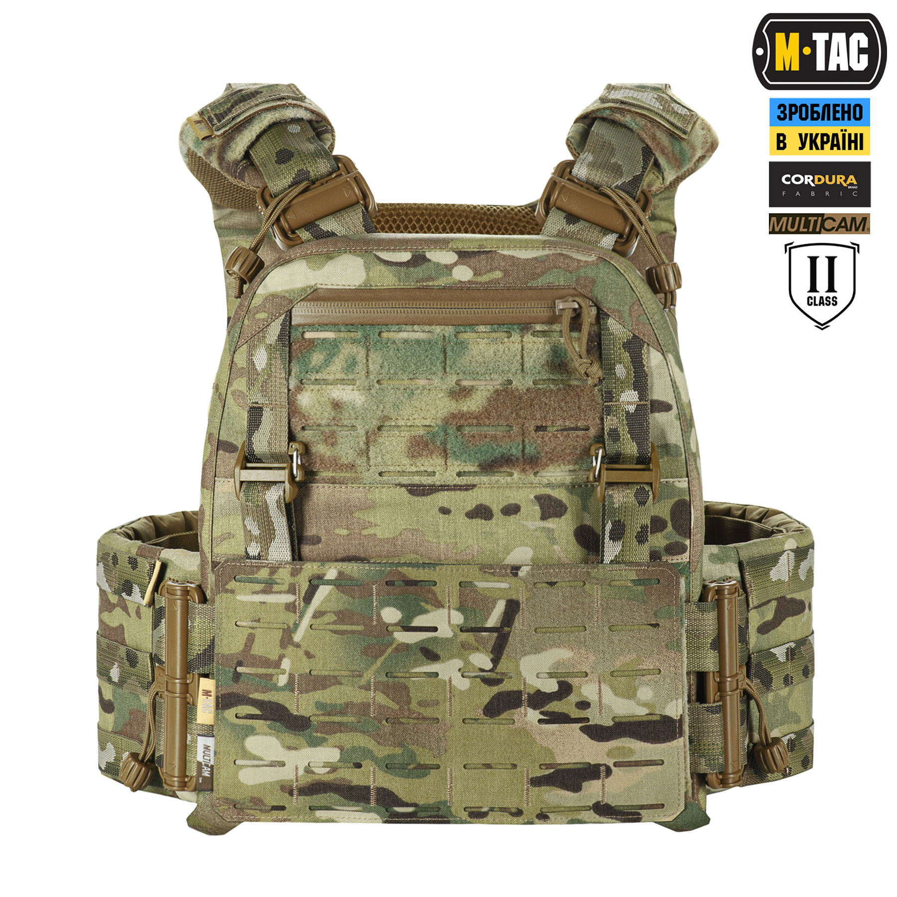 M-Tac плитоноска Cuirass FAST Elite Gen.II 2 класс защиты (размер плиты M) Multicam — 3