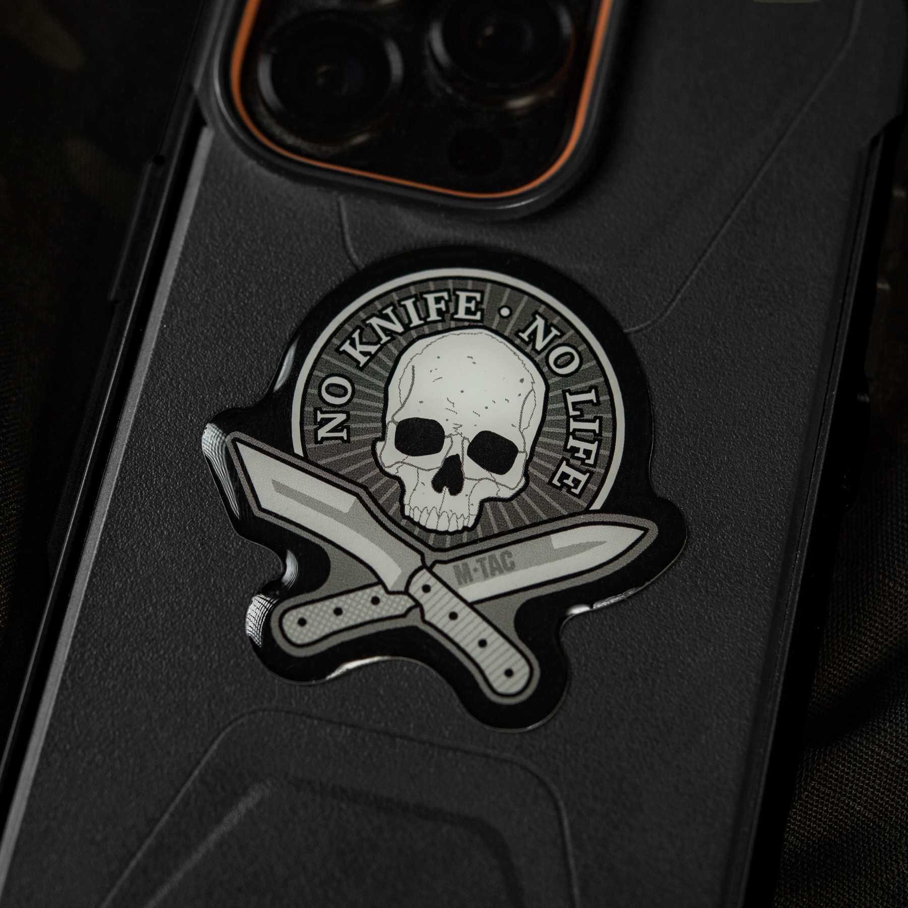 M-Tac наклейка обємна No Knife - No Life — 9