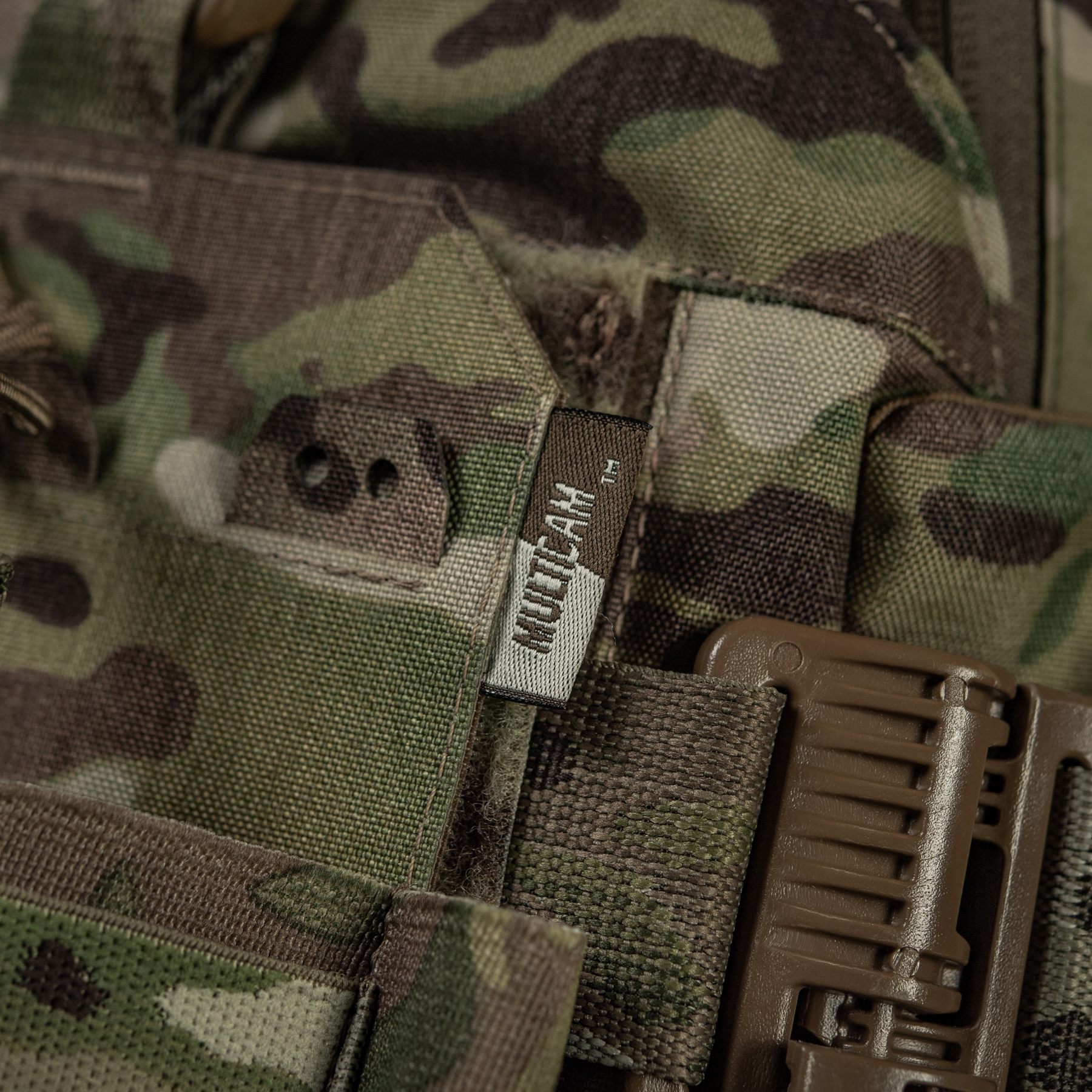M-Tac передняя панель для чехла бронежилета Sturm на 4 магазина Multicam — 21