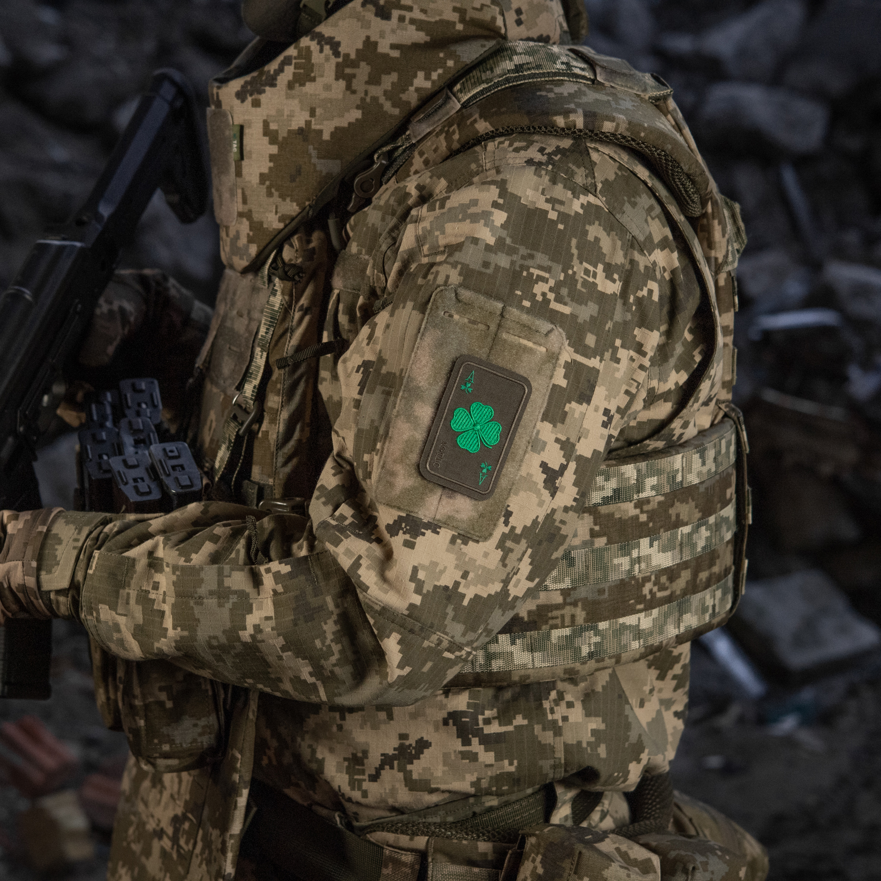 M-Tac нашивка Фартовая Карта (вышивка) Ranger Green — 4