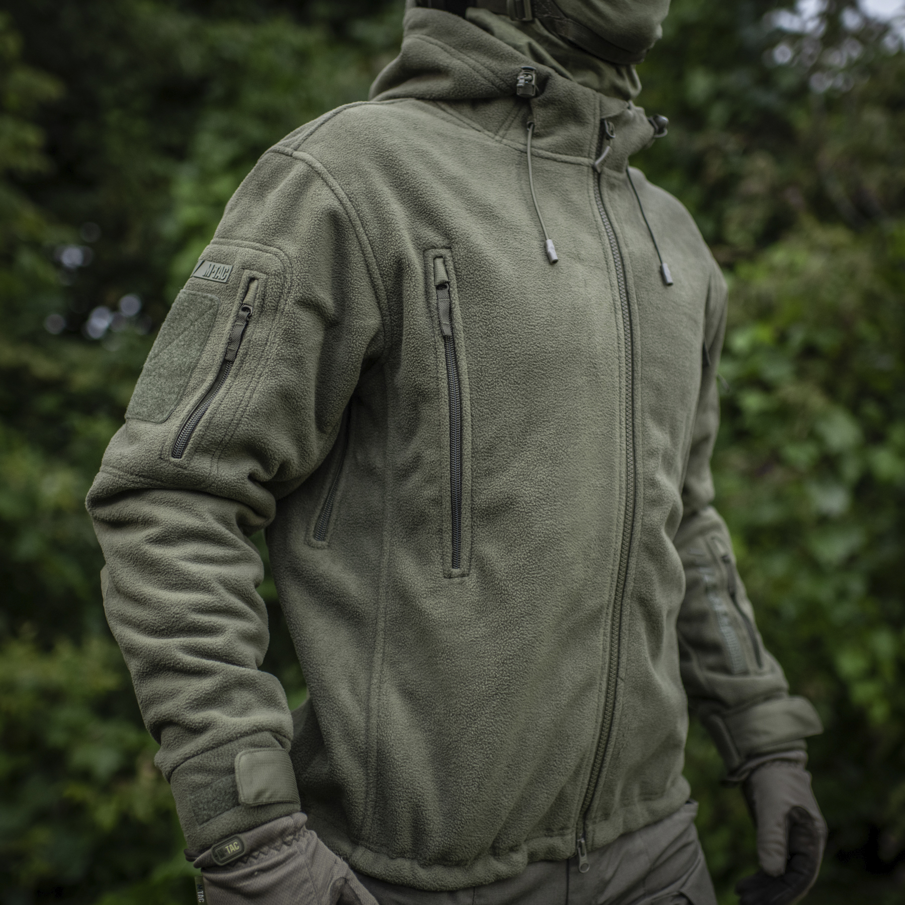 M-Tac куртка флисовая Windblock Division Gen.II Army Olive — 24