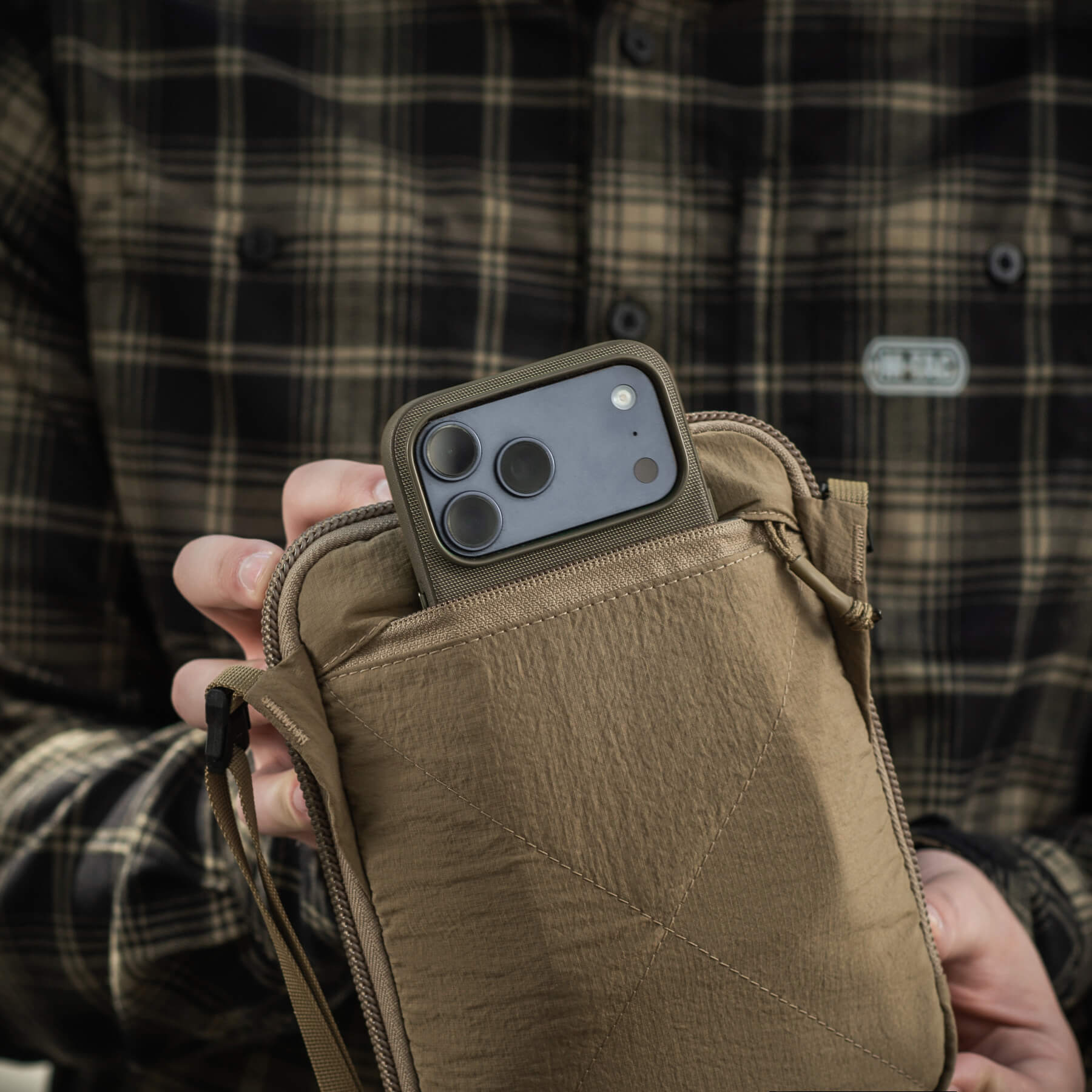 M-Tac сумка Pocket Bag Hardsling Lite-C Elite Coyote — 23