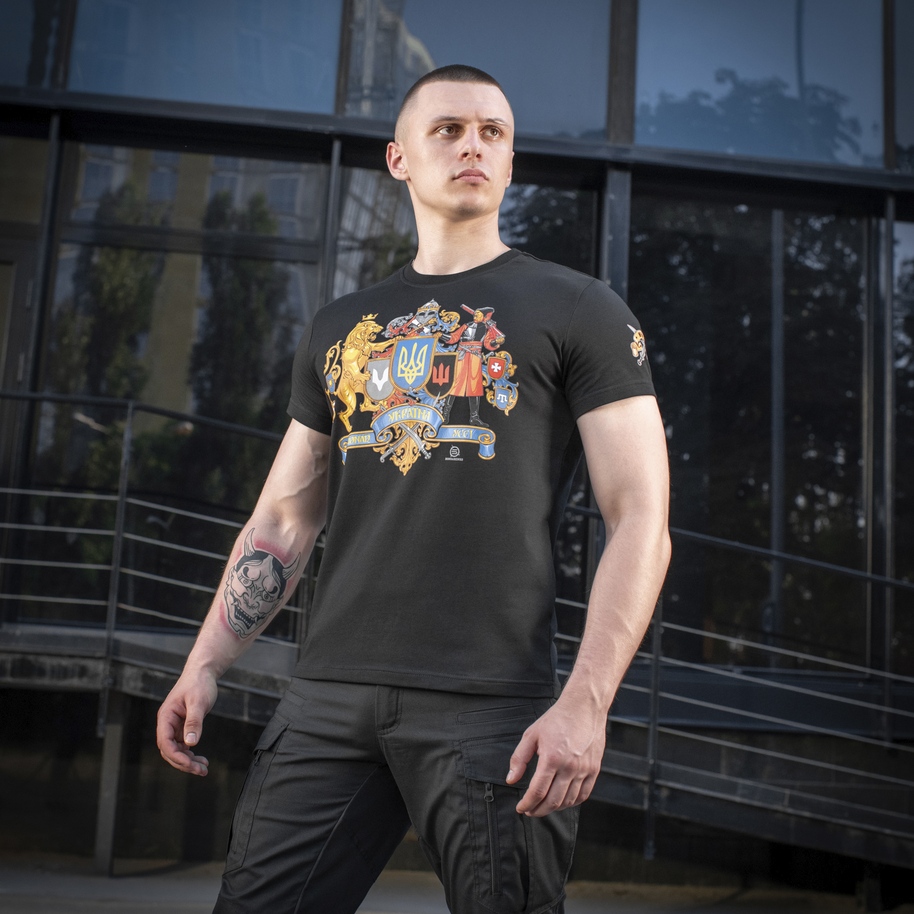 M-Tac футболка Україна понад усе! Black — 15
