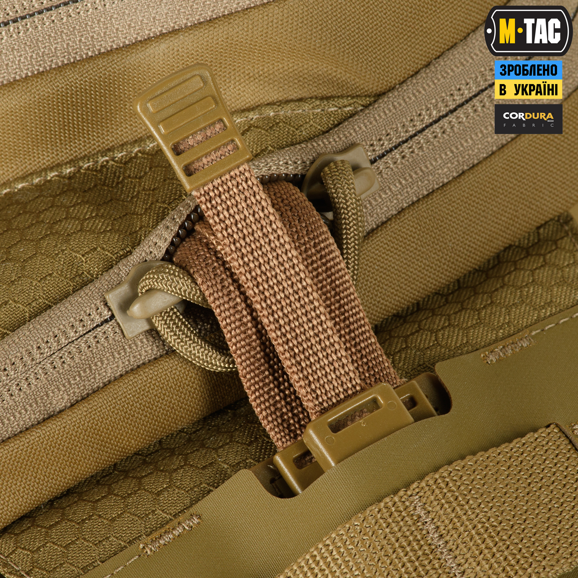 M-Tac сумка Sling Pistol Bag Elite Hex с липучкой Coyote — 6
