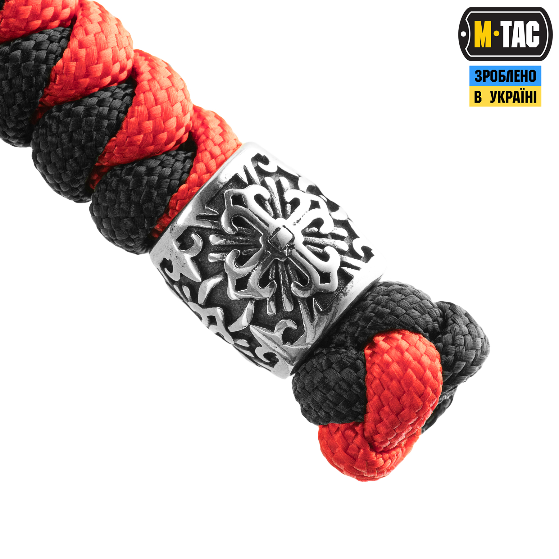 M-Tac темляк Viper Scandinavian Steel Black&Red — 4