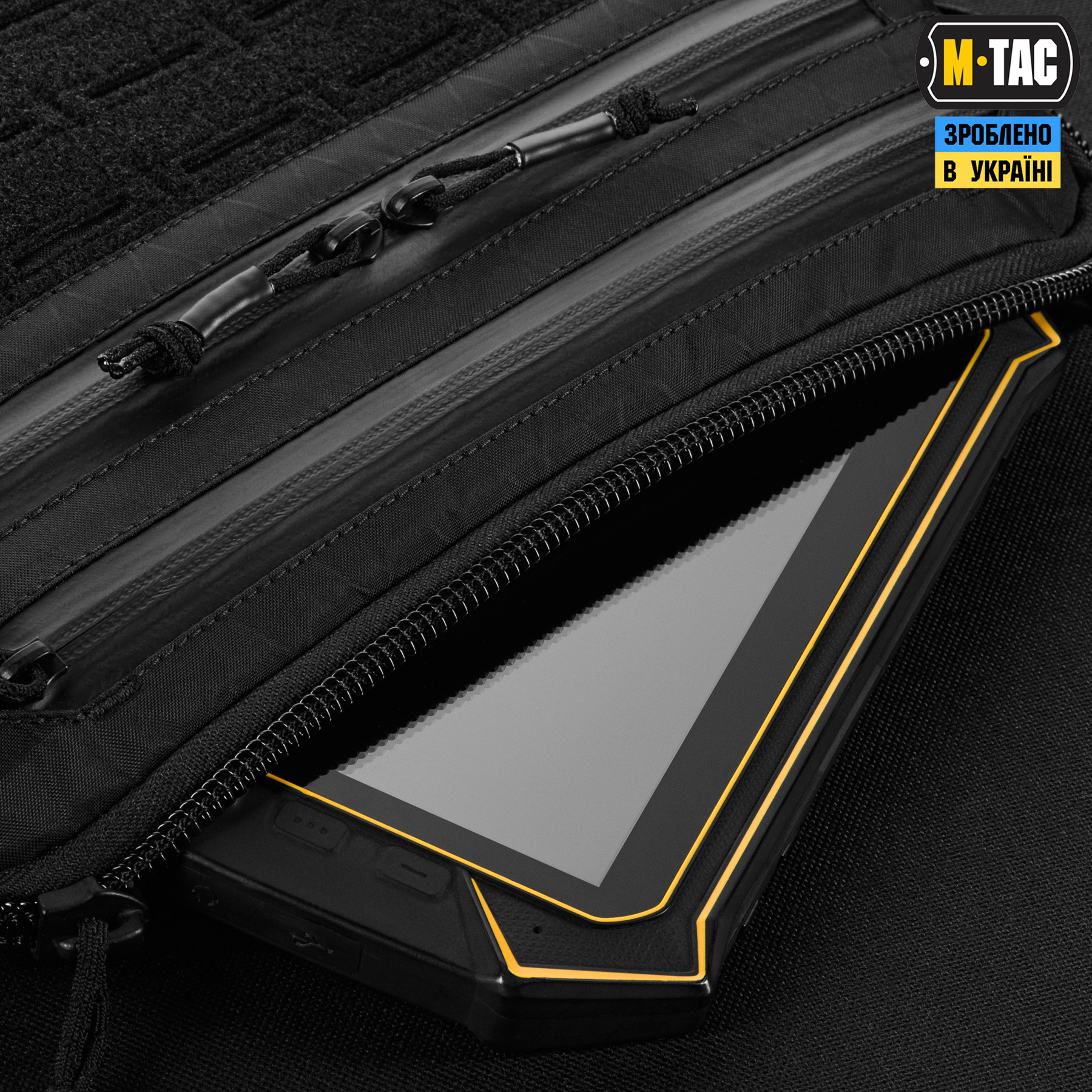 M-Tac сумка Admin Bag Medium X-Pac Elite з липучкою Black — 7