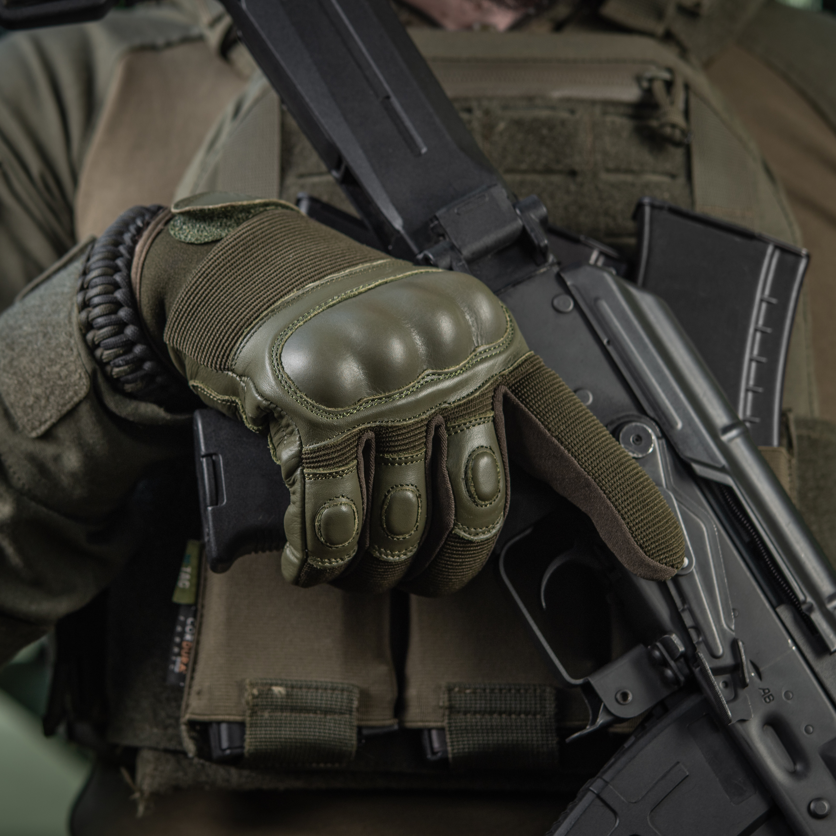 M-Tac перчатки Assault Mk.4 Olive — 15