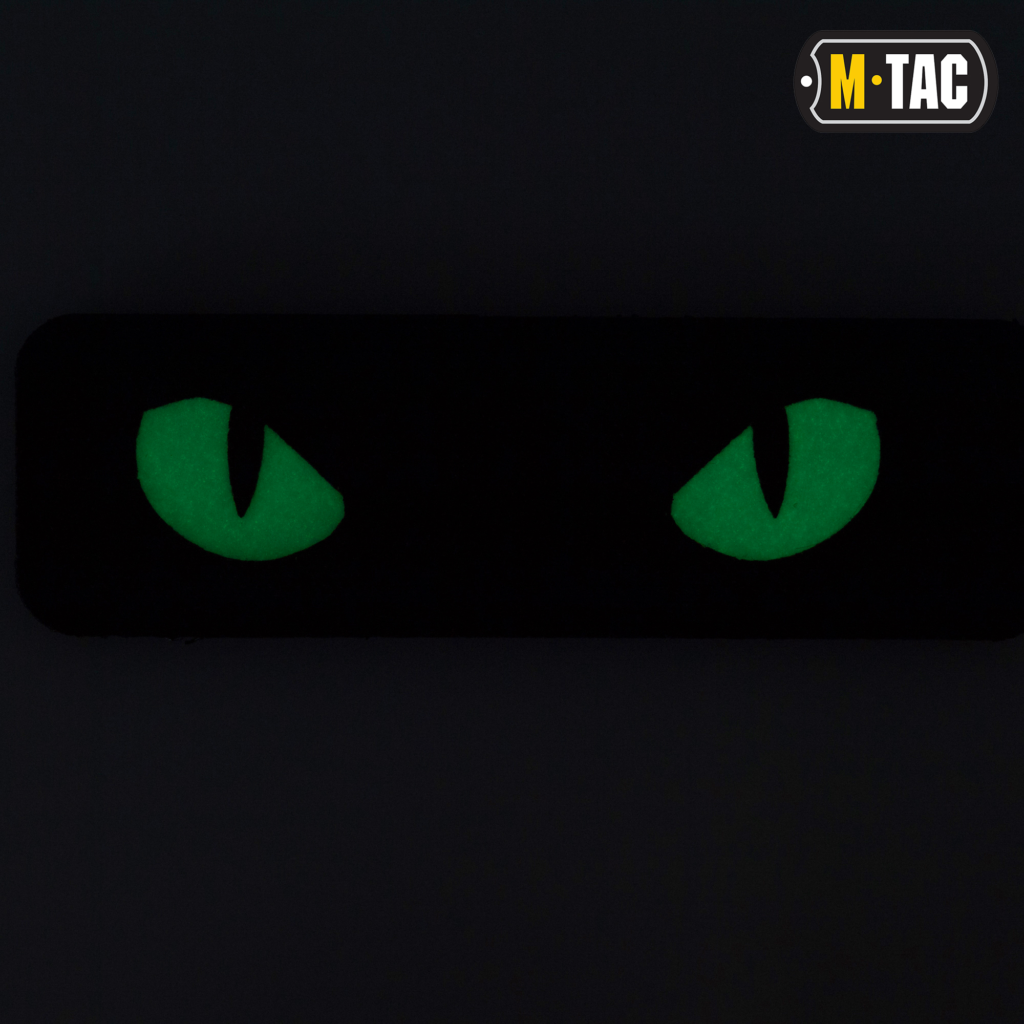 M-Tac нашивка Cat Eyes Laser Cut Coyote/GID — 3