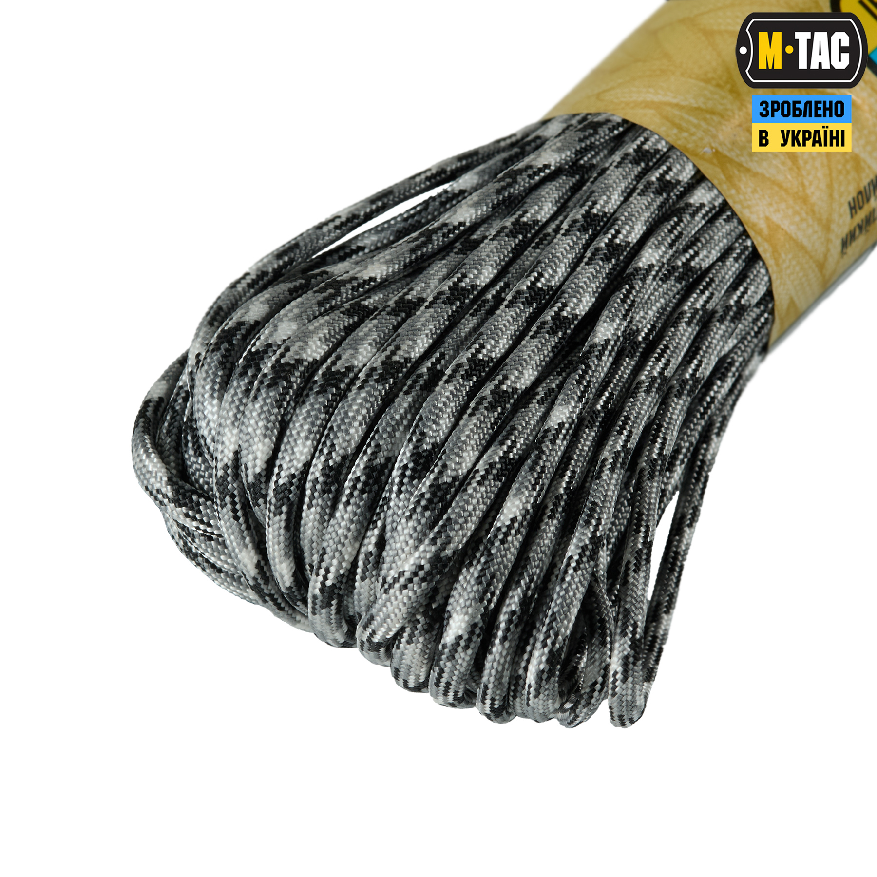 M-Tac паракорд 550 type III 30m Winter Camo — 4
