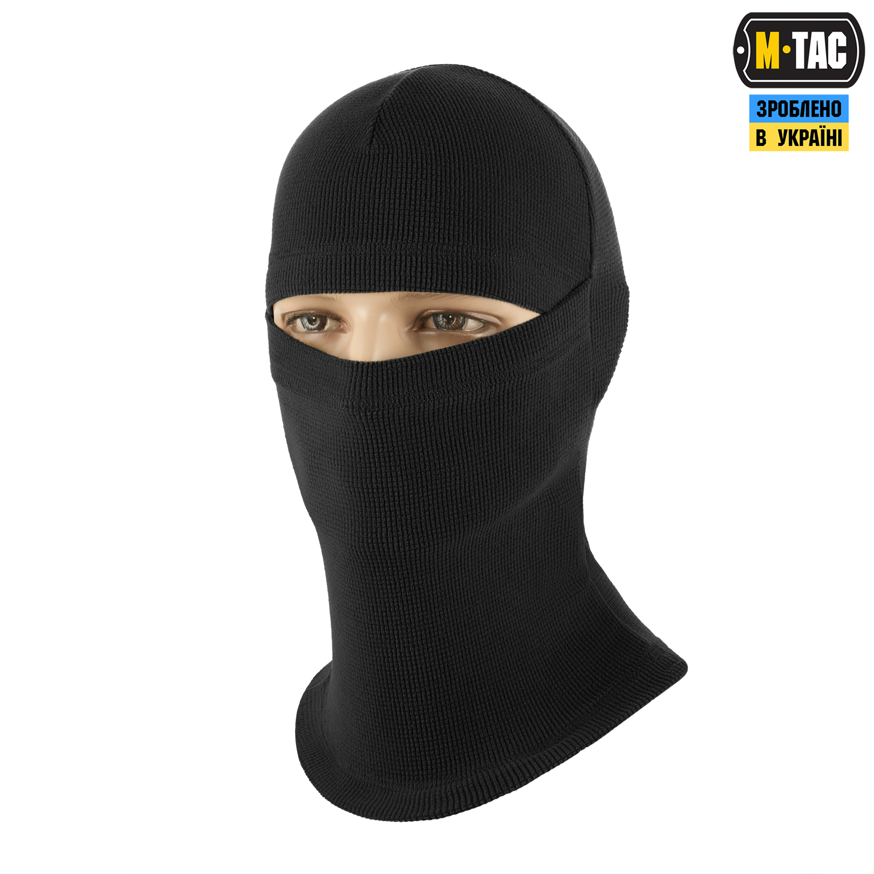 M-Tac балаклава-ниндзя Basic микрофлис рип-стоп Black — 2