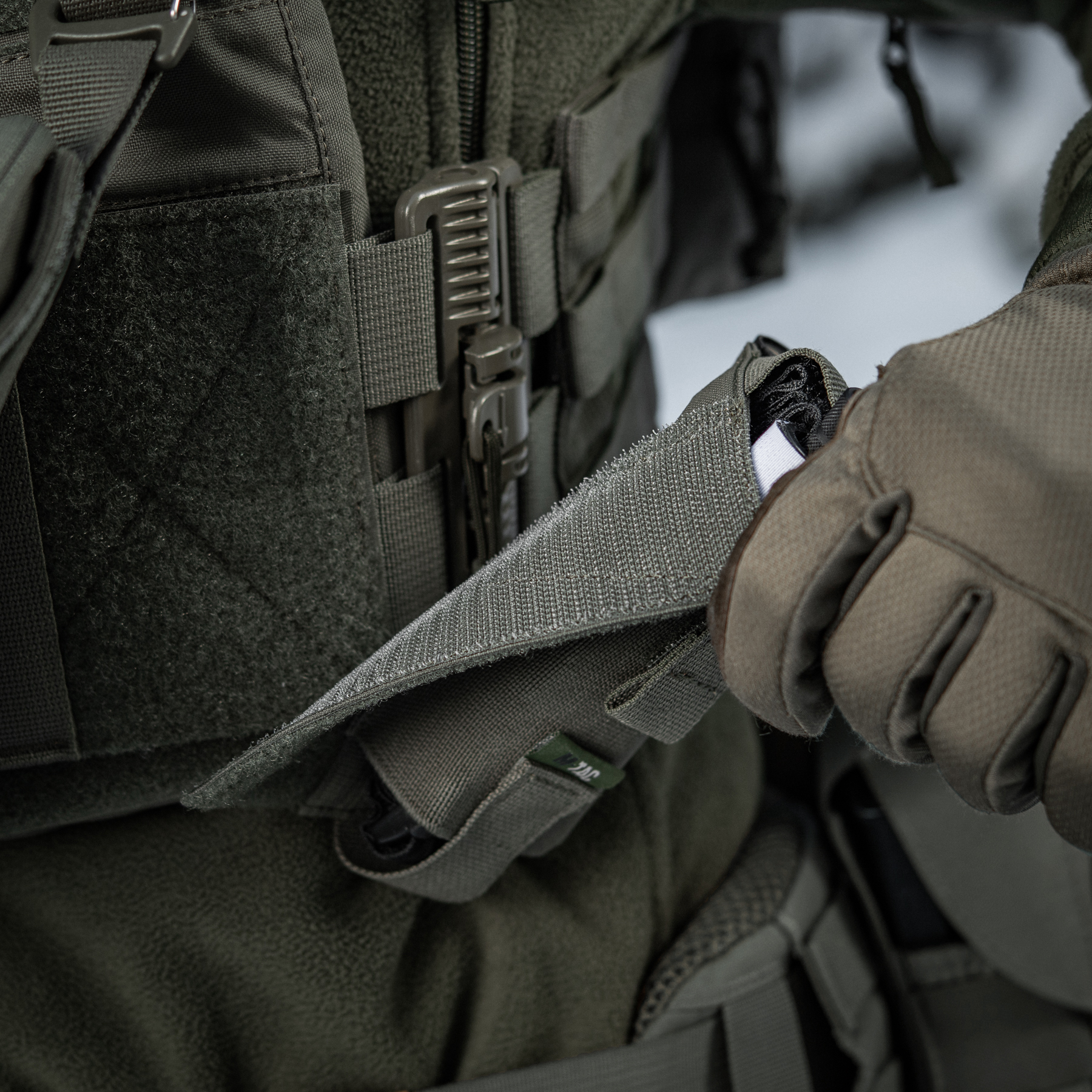 M-Tac подсумок для турникета эластичный на липучке Gen.III Ranger Green — 20