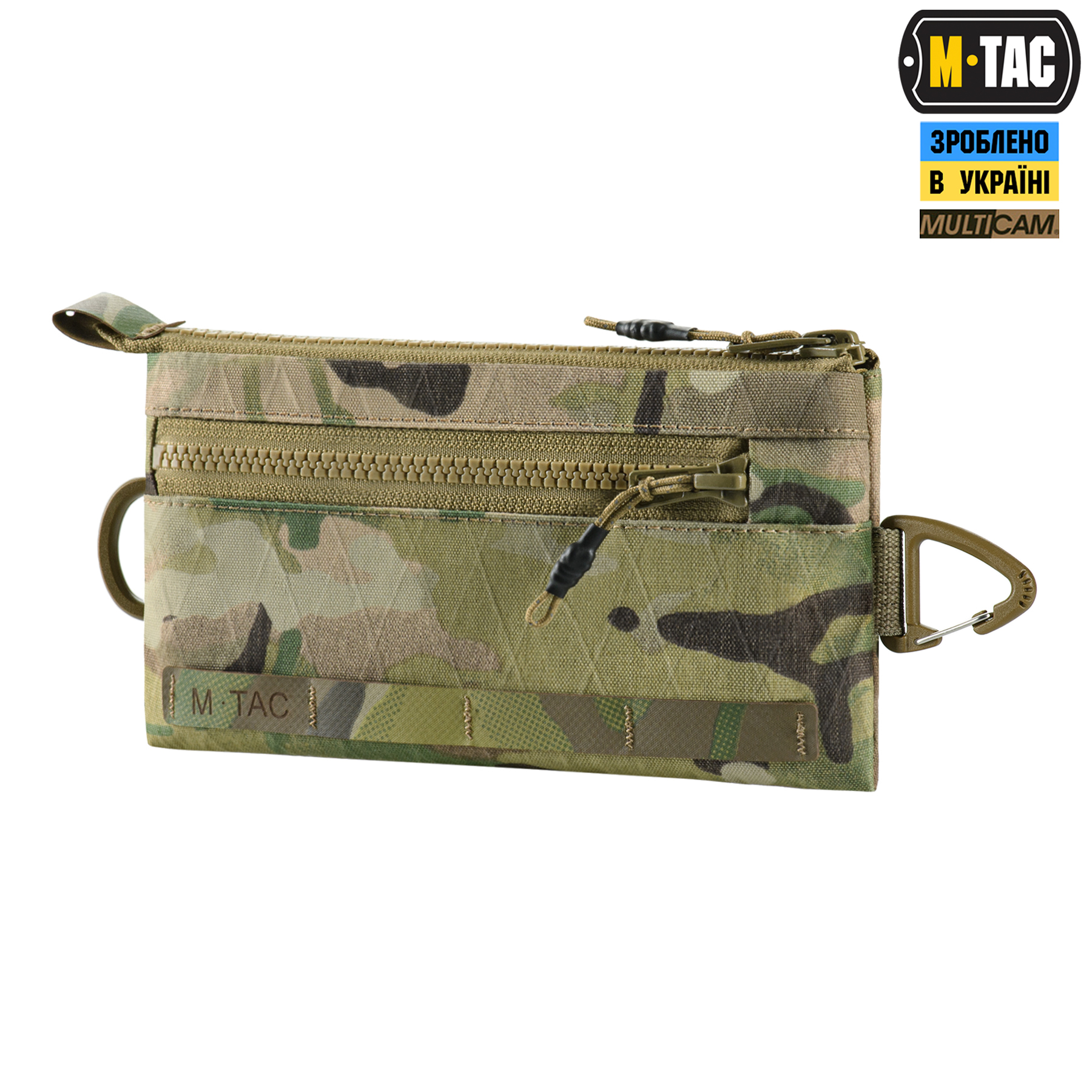 Гаманець M-Tac горизонтальний з карабіном X-Pac Elite Мультикам (10453008) Різнобарвний