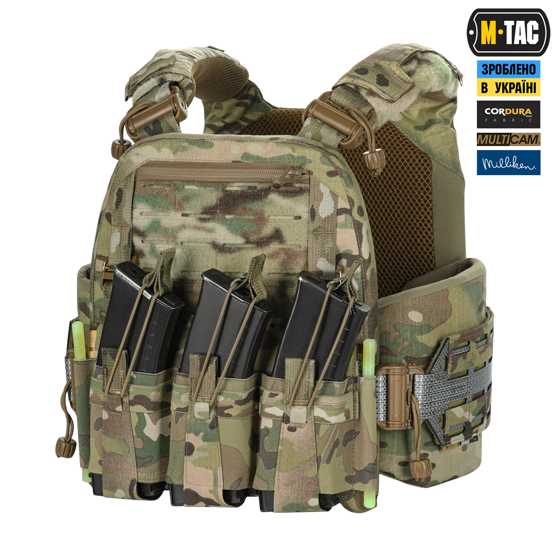 M-Tac плитоноска Cuirass Tiger FAST Elite (розмір плити М) Multicam — 6