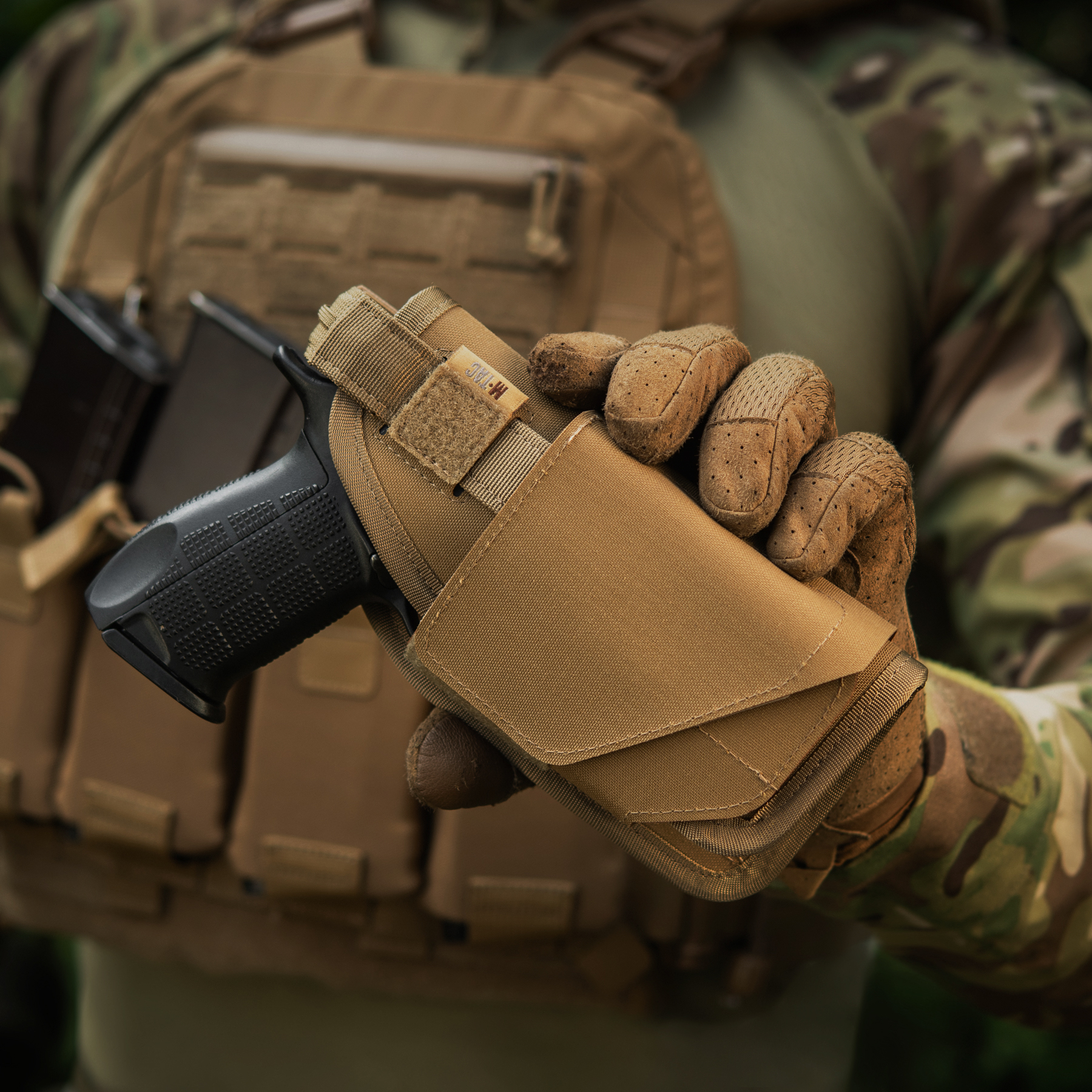 M-Tac кобура универсальная Elite Rights Coyote — 16