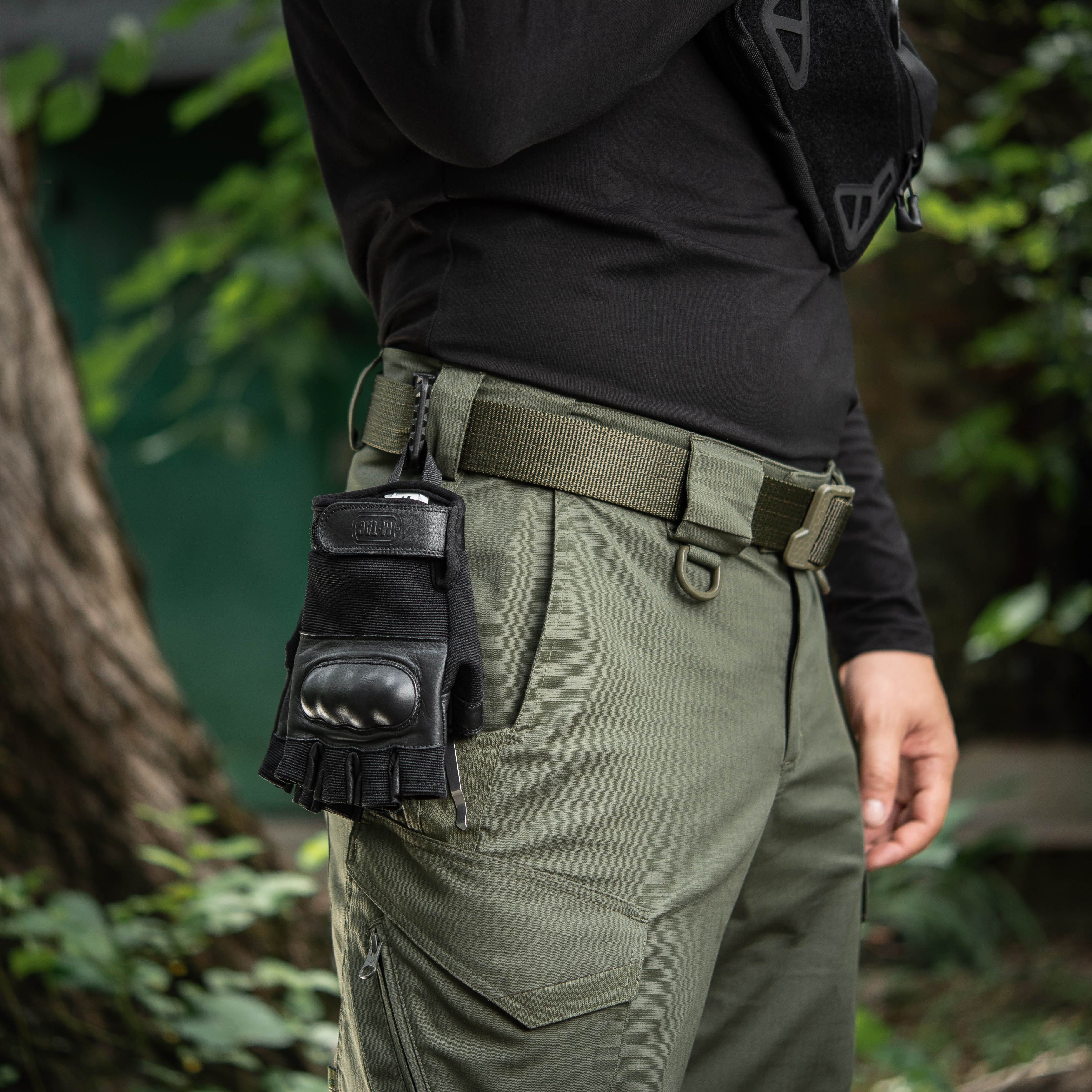 M-Tac перчатки беспалые Assault Mk.4 Black — 10