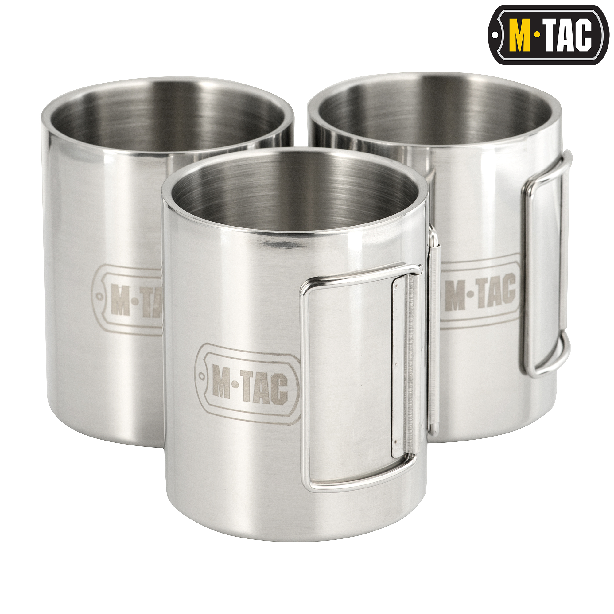 M-Tac термокружка со складной ручкой — 8