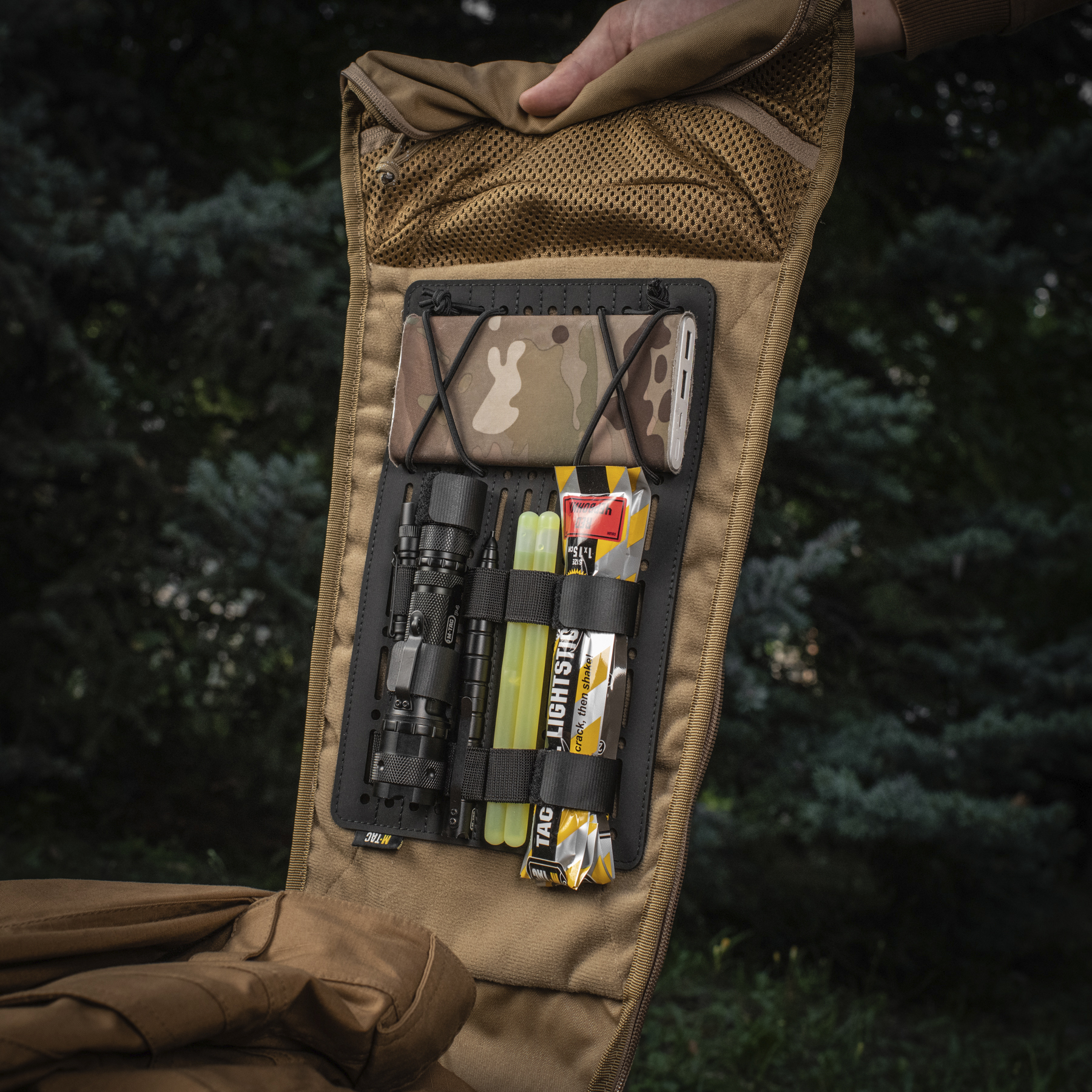 M-Tac вставка модульная MOLLE 27x16.5 Laser Cut Black — 5
