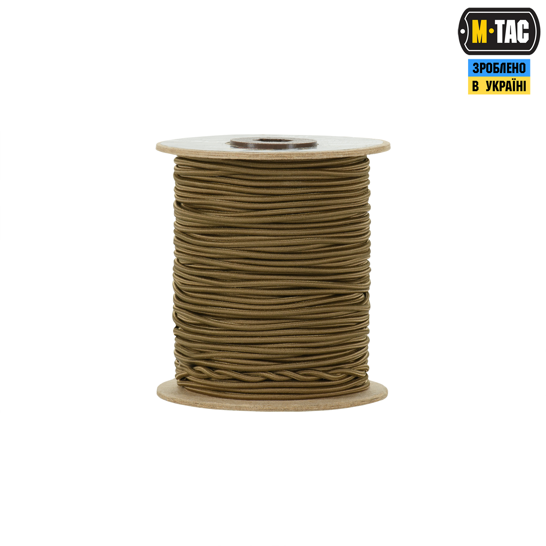 M-Tac паракорд Shock-Cord 3mm 60m Coyote — 3