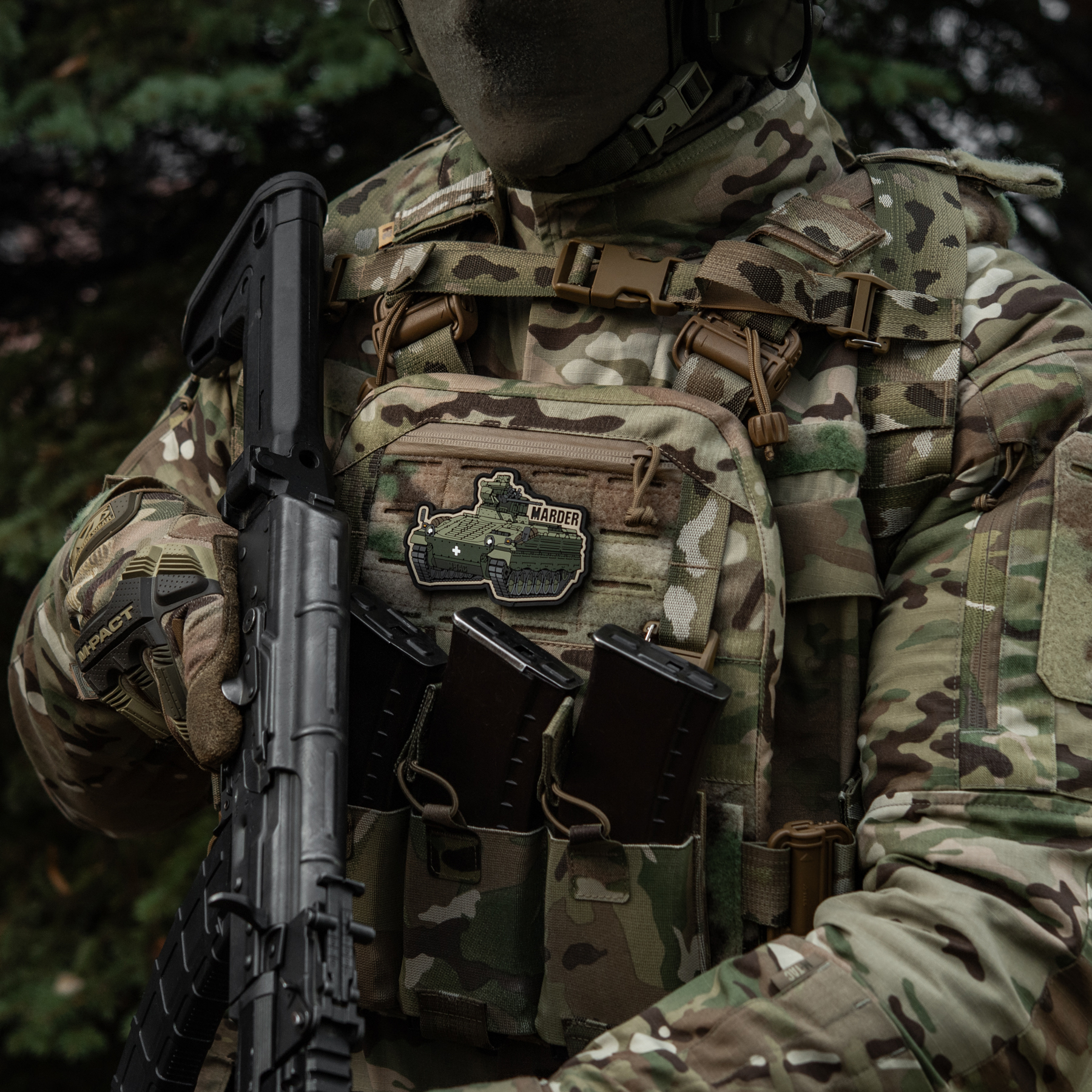M-Tac нашивка Marder (PVC) — 3