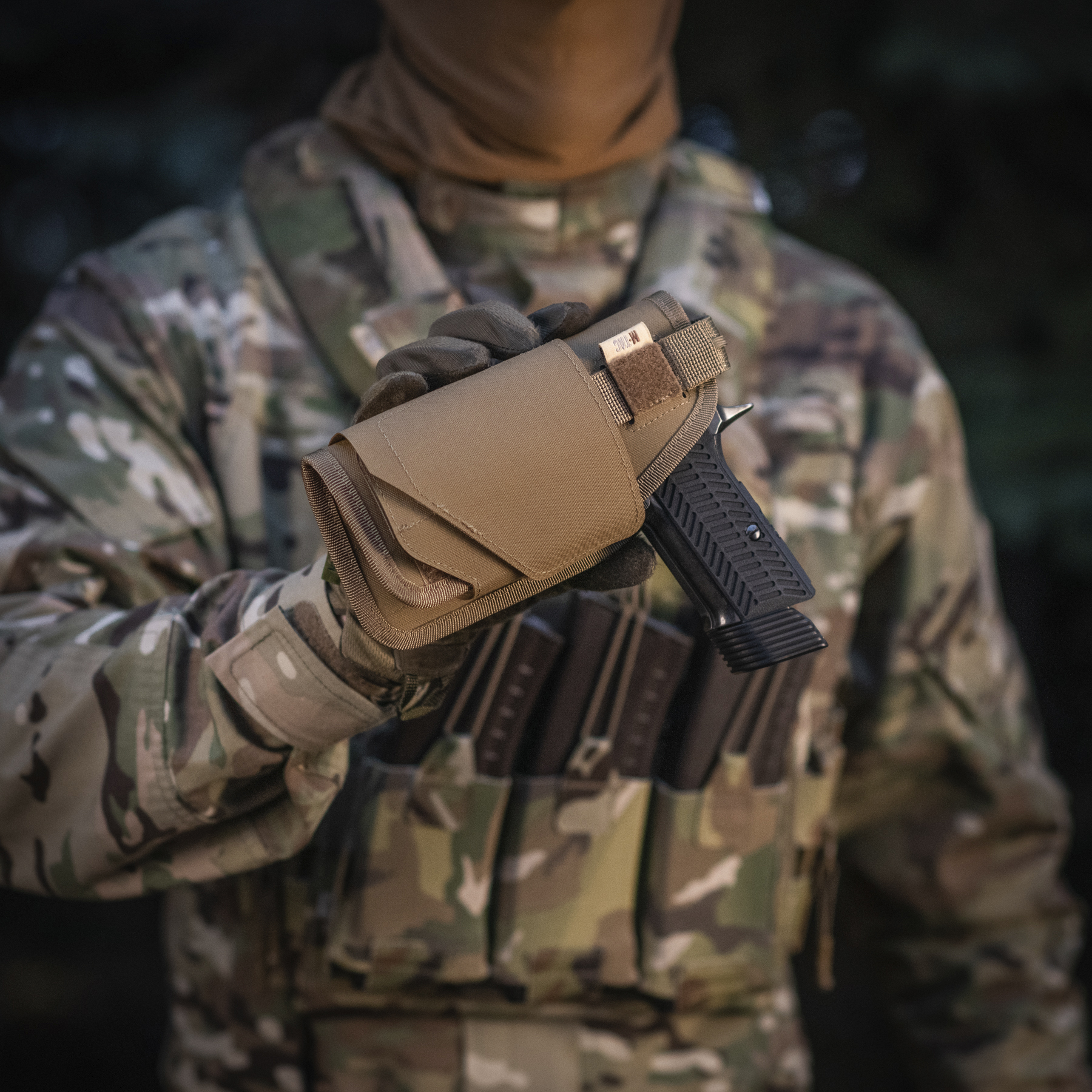 M-Tac кобура универсальная Elite Left Coyote — 21