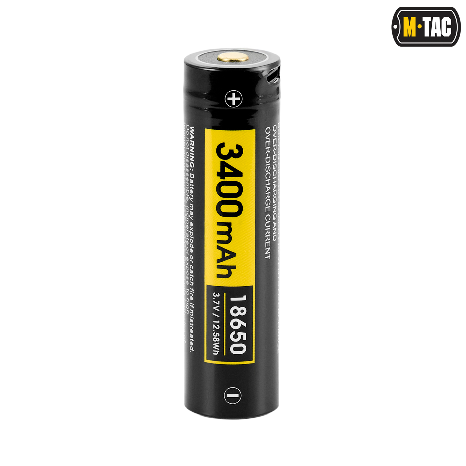 M-Tac аккумулятор 18650 3400 mah USB RC34 — 2