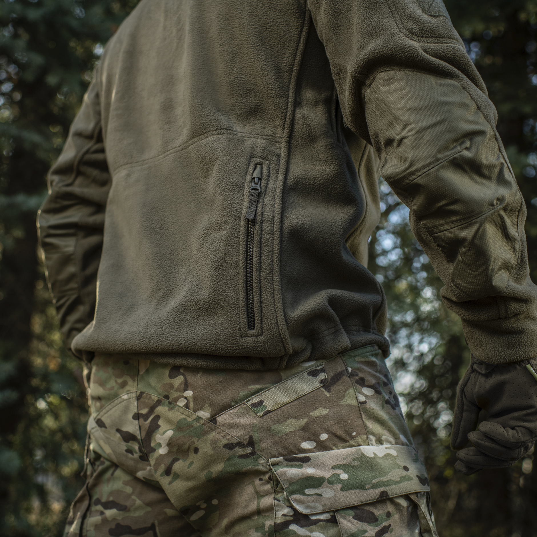 M-Tac куртка флисовая Windblock Division Gen.II Dark Olive — 27