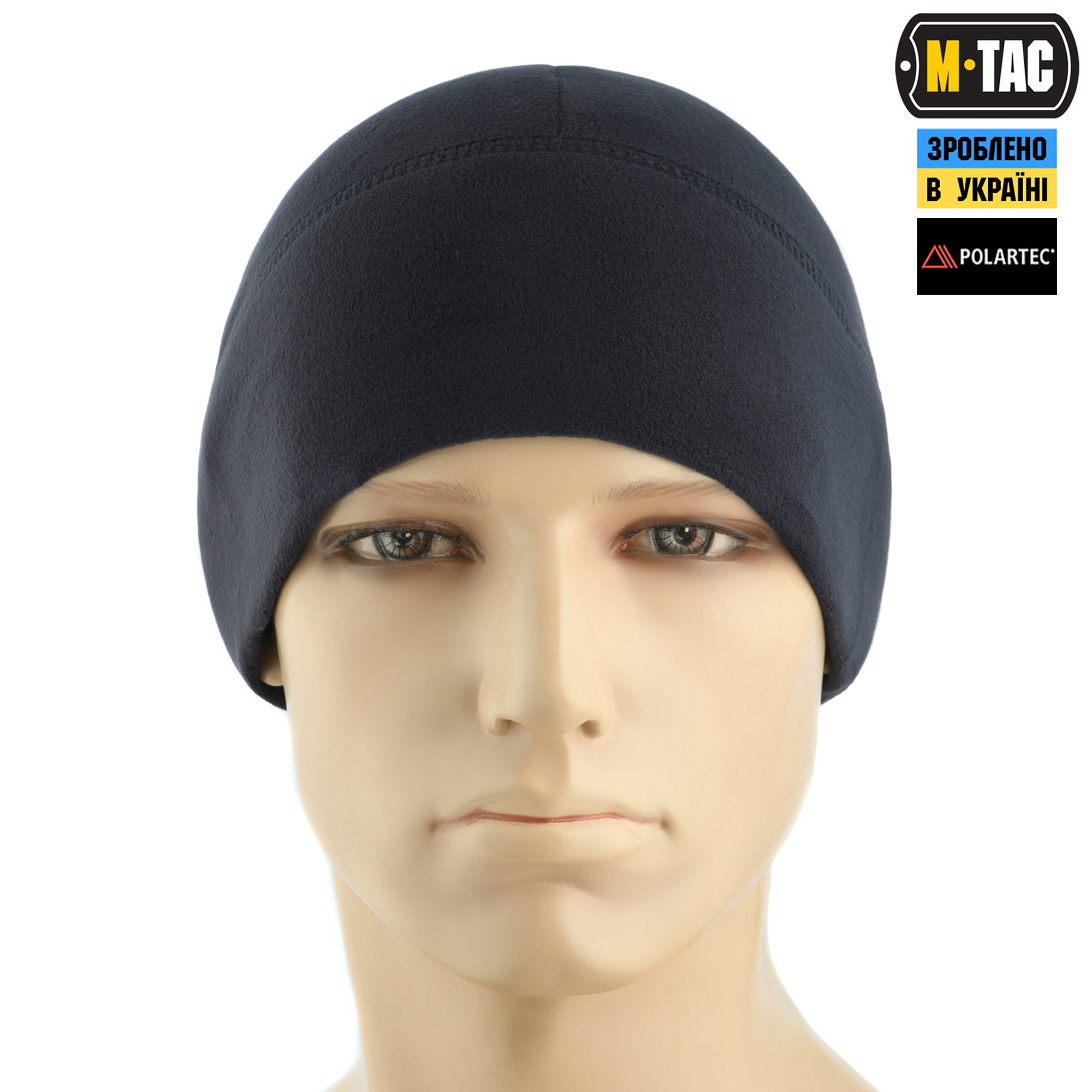 M-Tac шапка Watch Cap флис Light Polartec Gen.II Dark Navy Blue — 3