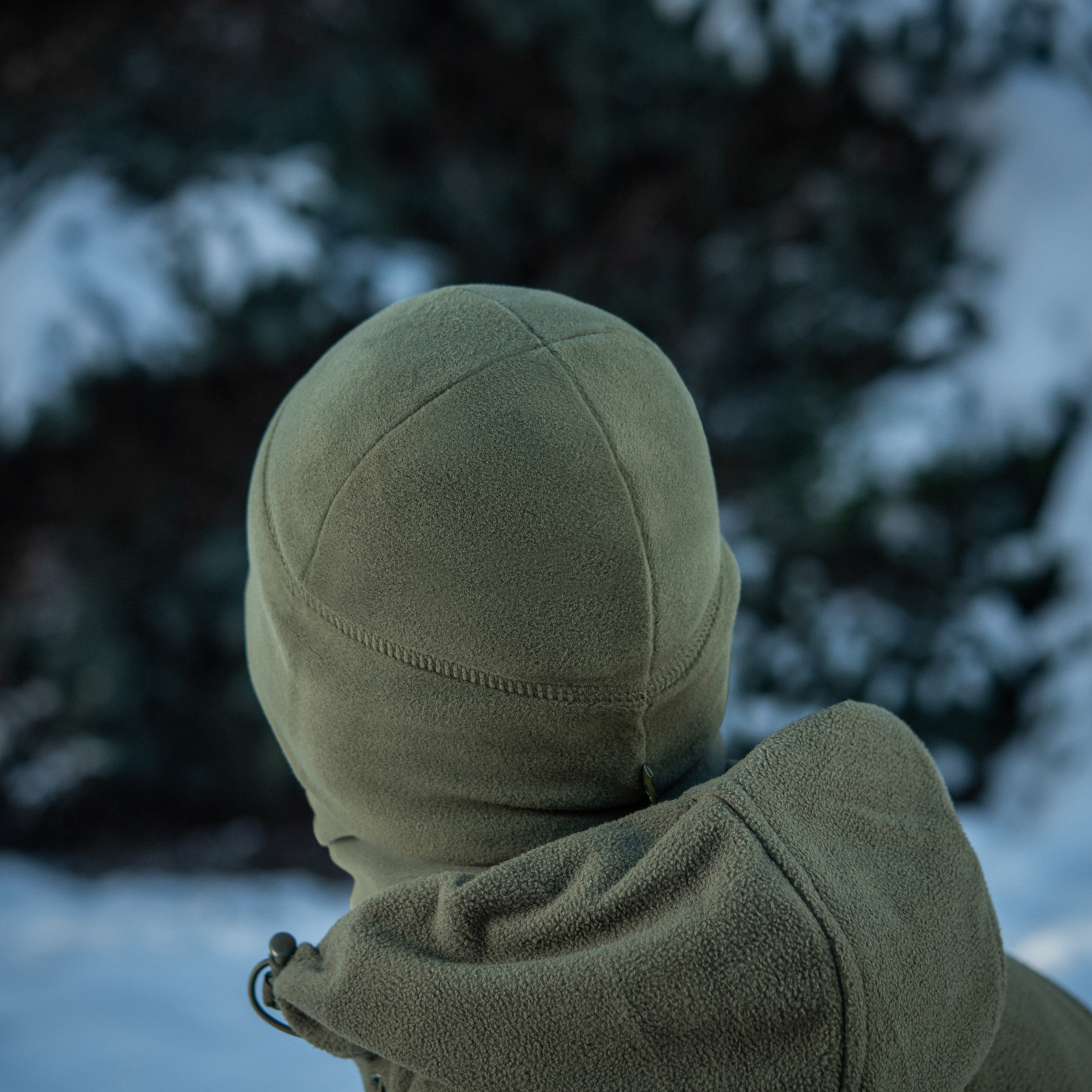 M-Tac шапка Watch Cap флис Light Polartec Gen.II Army Olive — 9