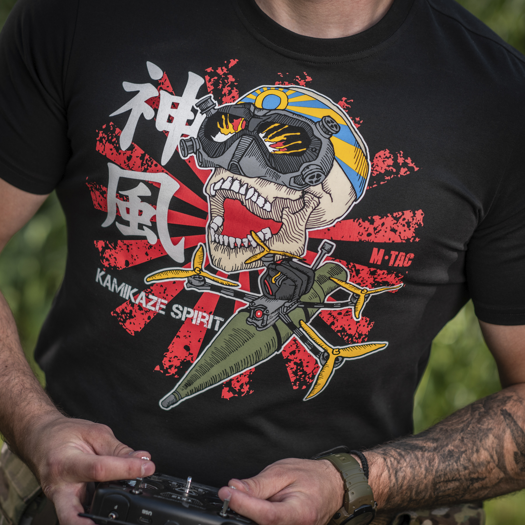 M-Tac футболка Kamikaze Spirit Black — 13