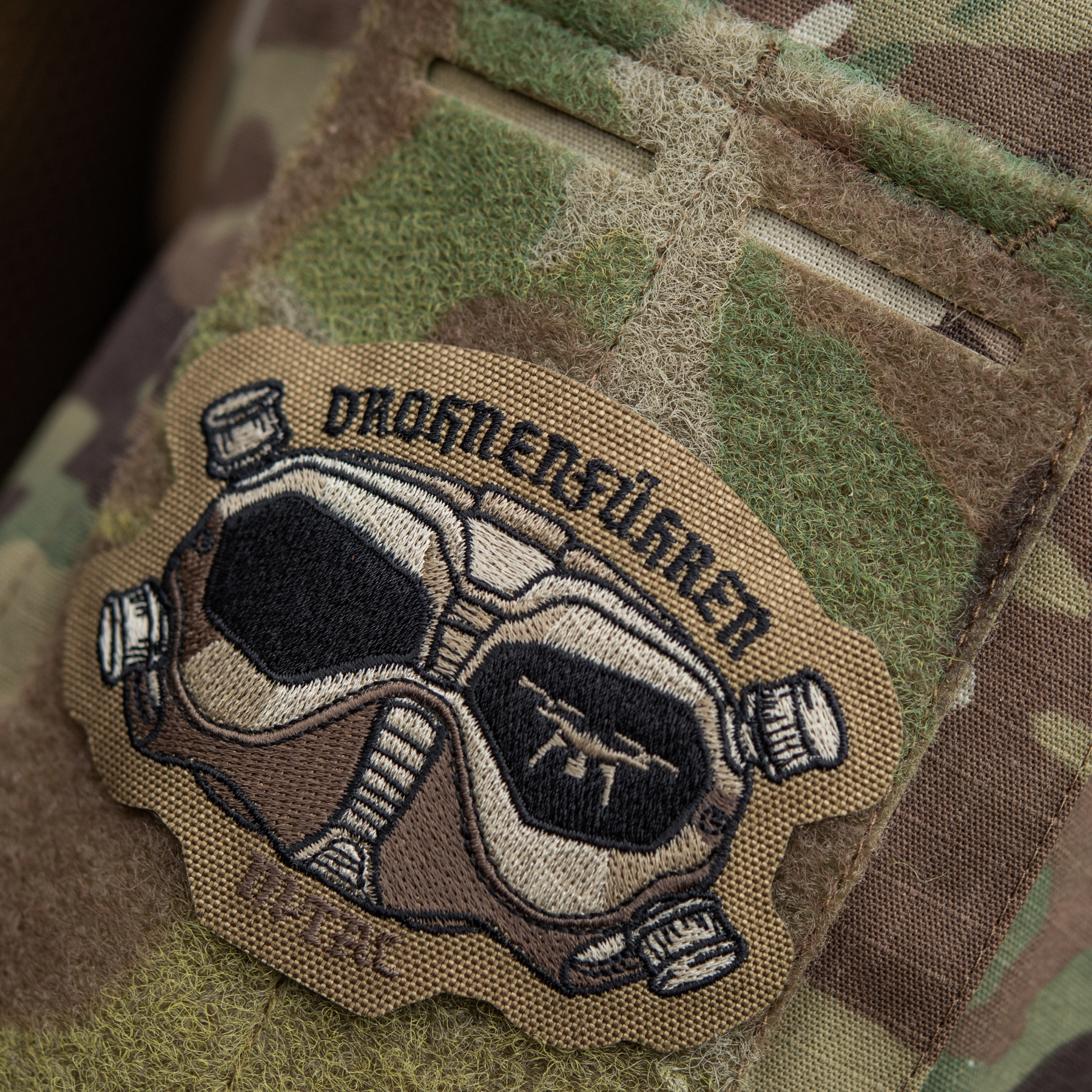 M-Tac нашивка Drohnenführer (вышивка) Coyote — 6