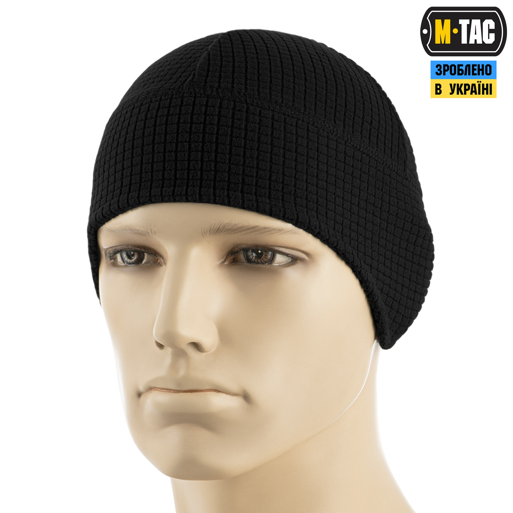 M-Tac шапка-подшлемник Gen.II флис рип-стоп Black — 2
