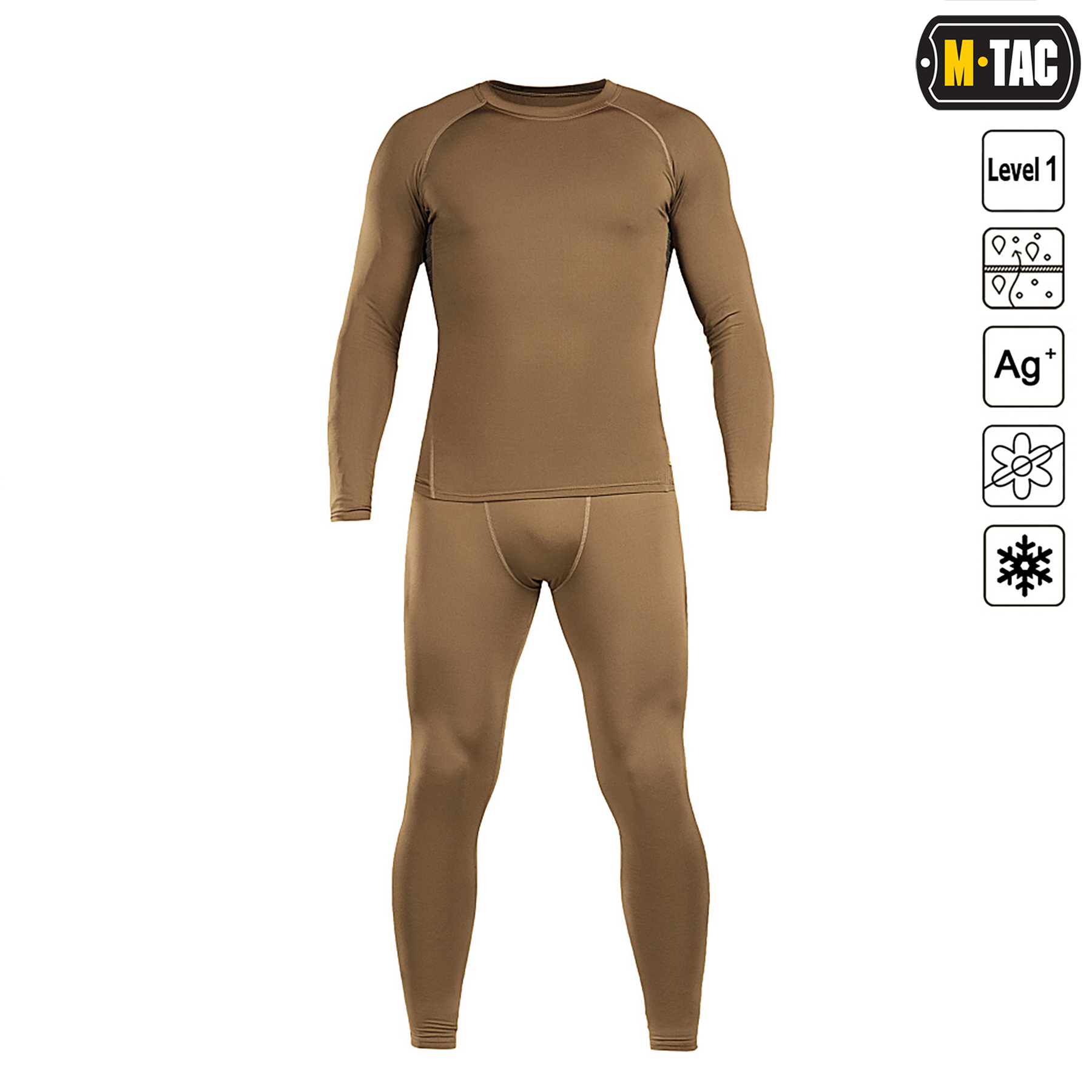 M-Tac термобелье ThermoLine Coyote Brown — 3